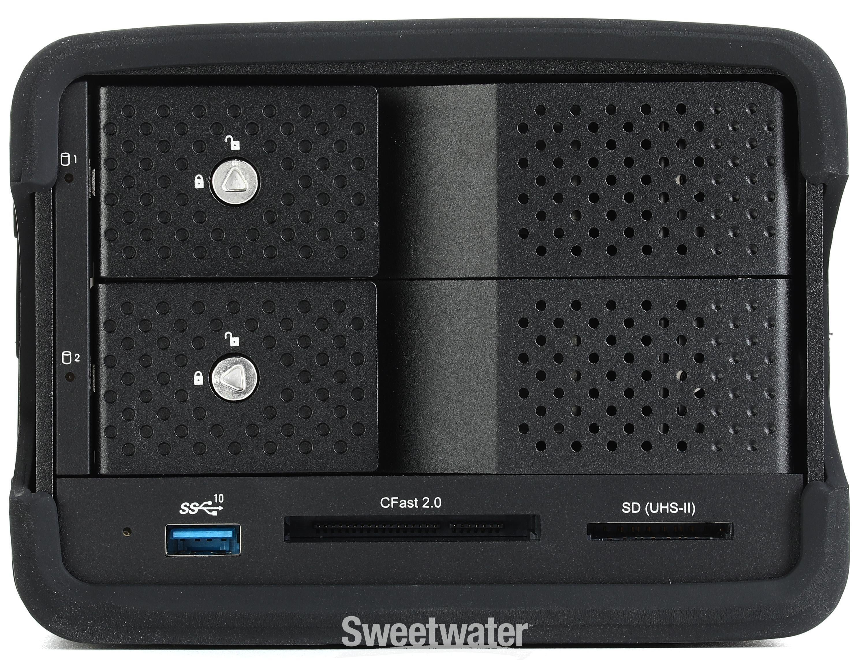 Glyph Blackbox Pro RAID 32TB USB-C Desktop Hard Drive with Hub