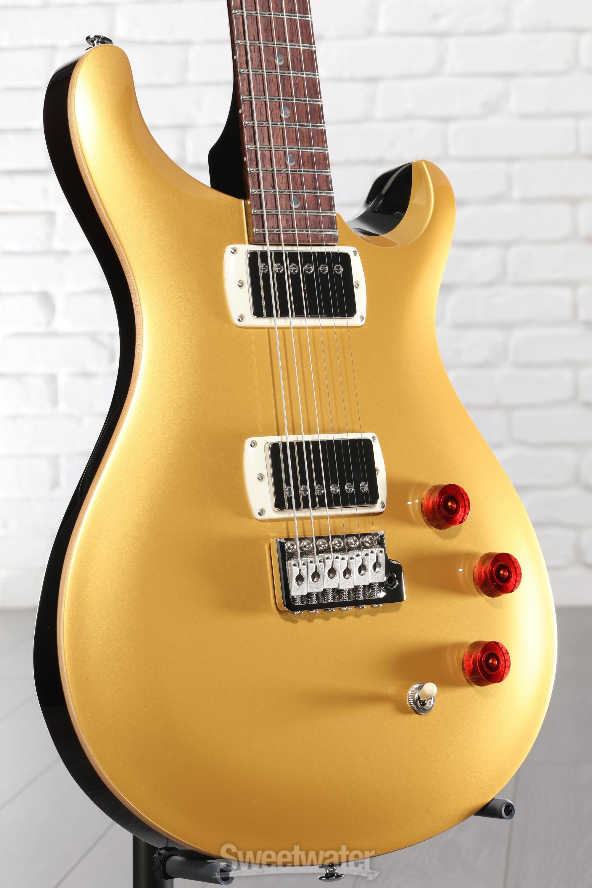 PRS SE DGT David Grissom Solidbody Electric Guitar - Gold Top