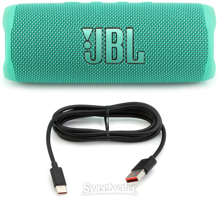 JBL Flip 6 Portable Waterproof Bluetooth Speaker (Green)