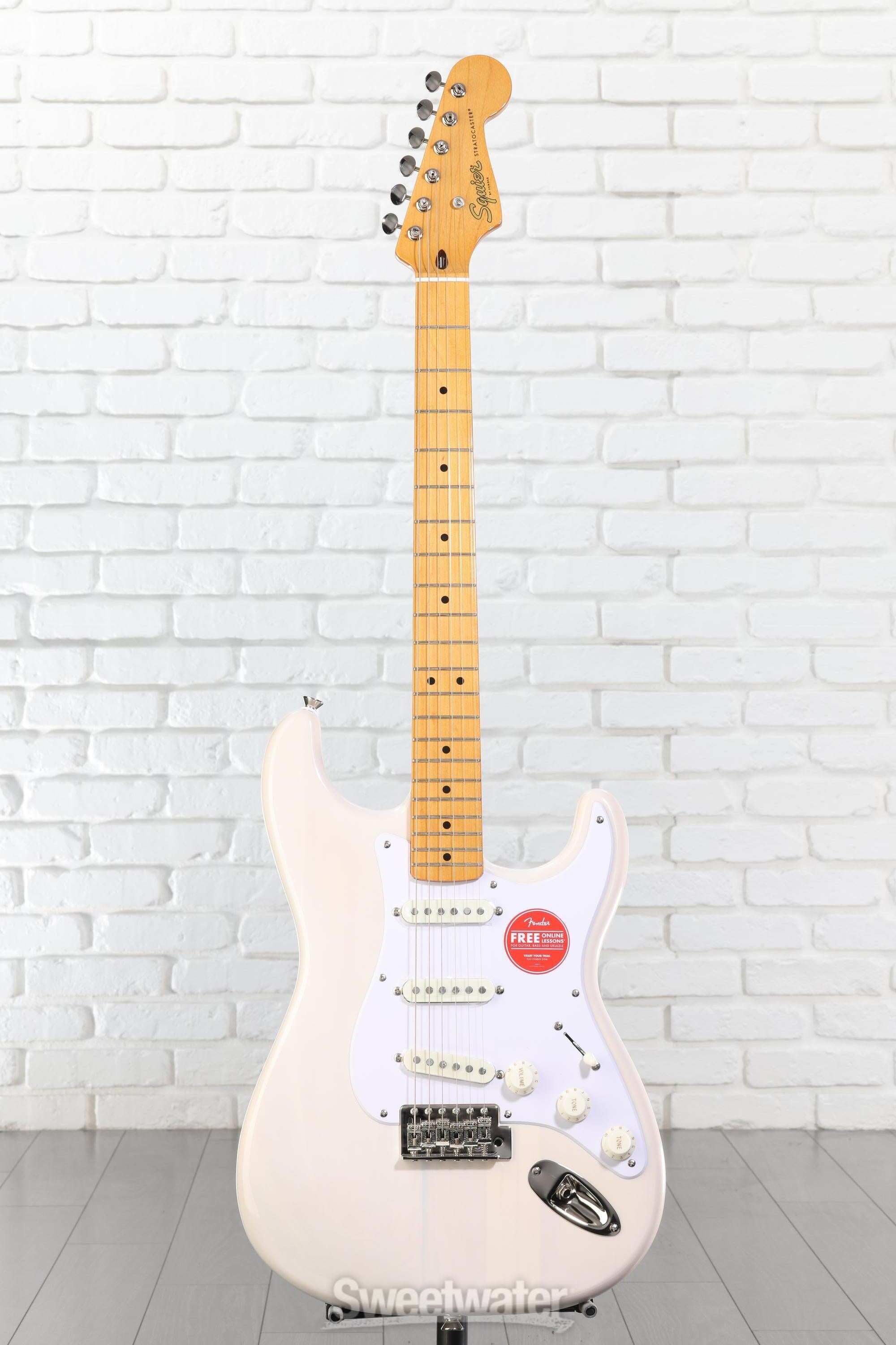 Squier Classic Vibe '50s Stratocaster - White Blonde | Sweetwater