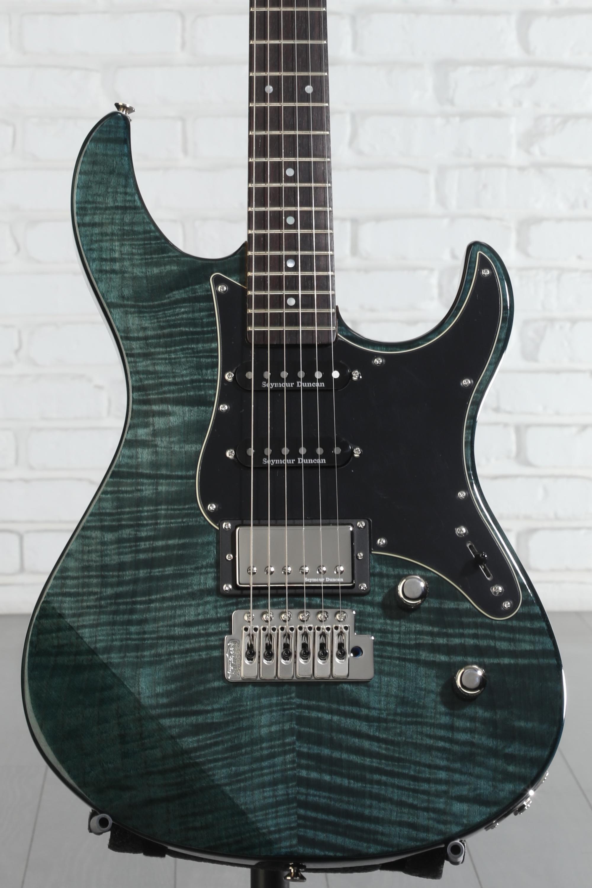 Yamaha Pacifica PAC612VIIFM Electric Guitar - Indigo Blue | Sweetwater