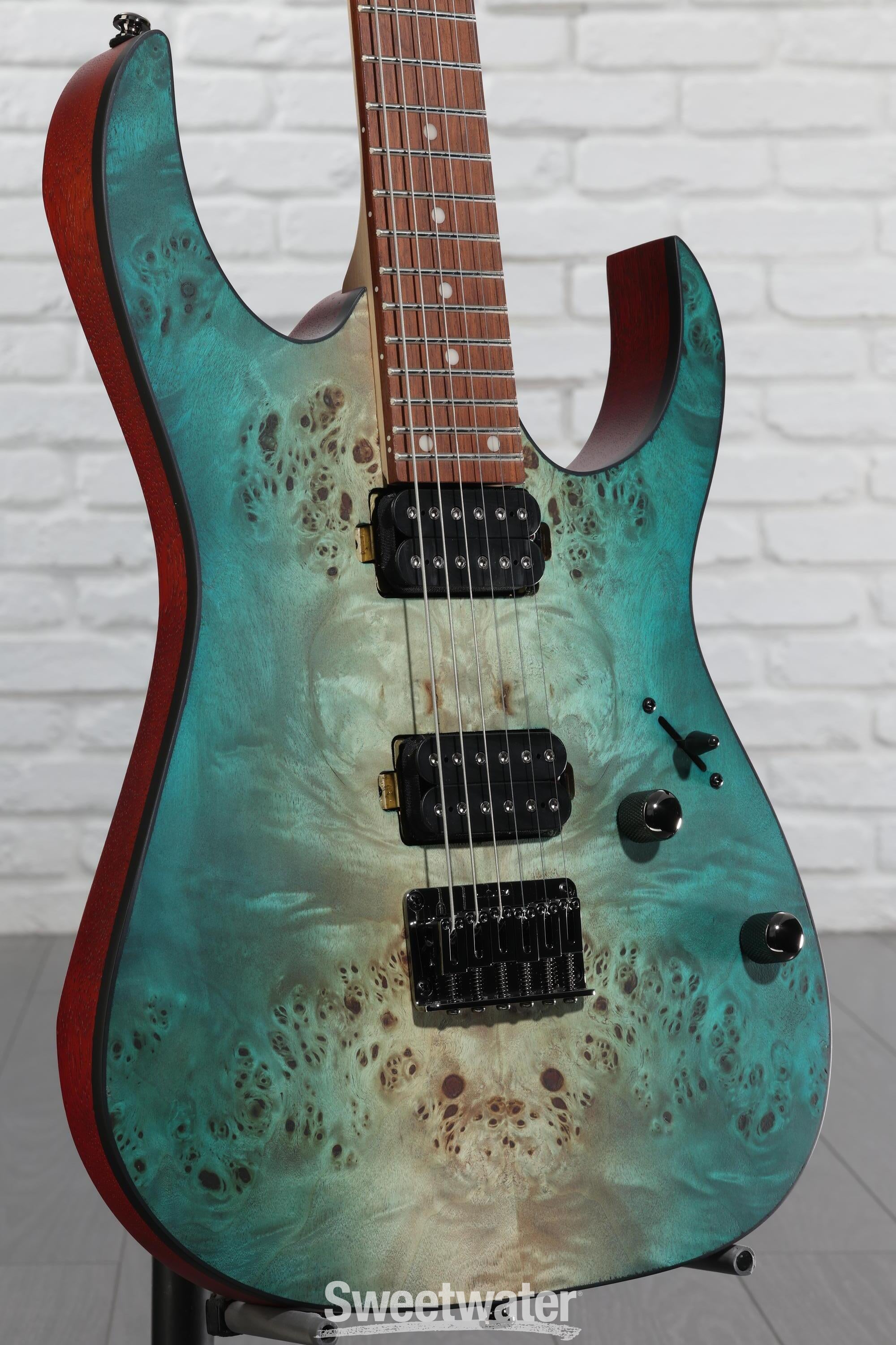 Ibanez Standard RG421PB Electric Guitar - Caribbean Shoreline Flat