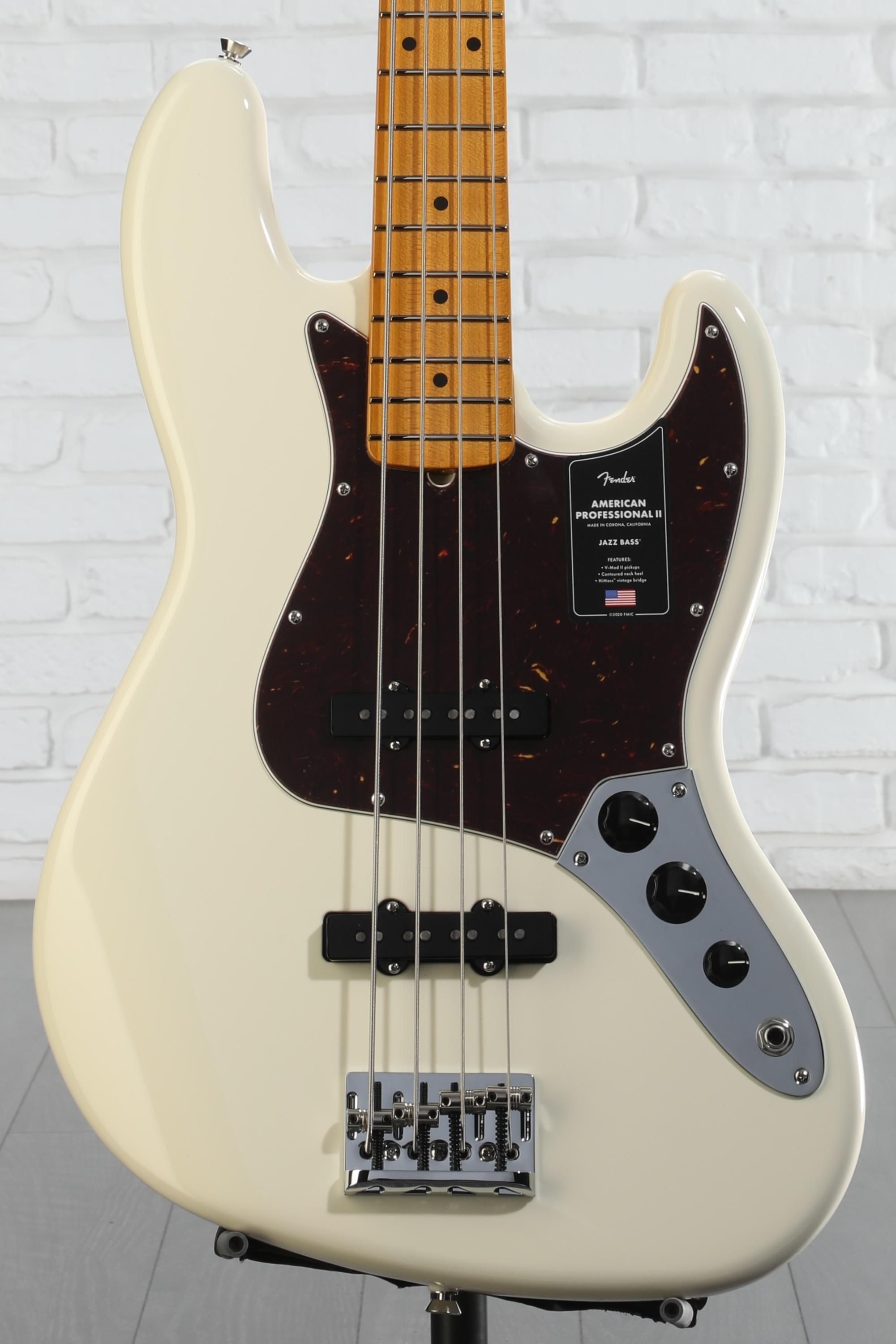 Fender American Professional II Jazz Bass - Olympic White