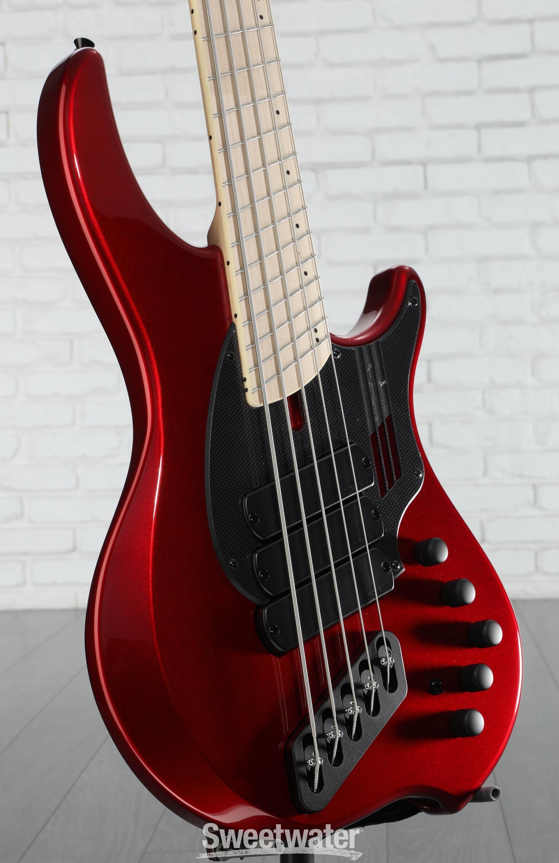 Photo of Dingwall Guitars NG3 Adam "Nolly" Getgood Signature 5-string Electric Bass Guitar - Candy Apple Red