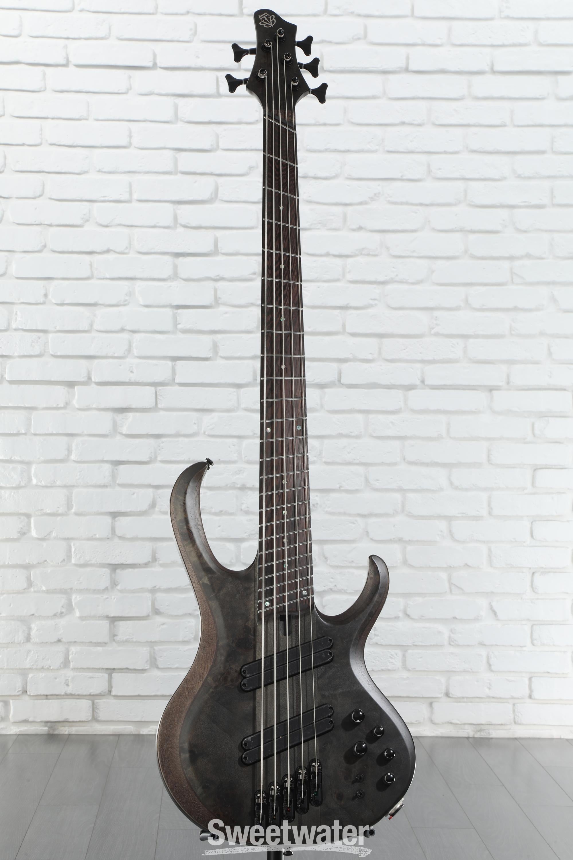 Ibanez BTB805ms ダークウッド Amazon.com: Ibanez Bass Workshop BTB805MS 5-string Bass