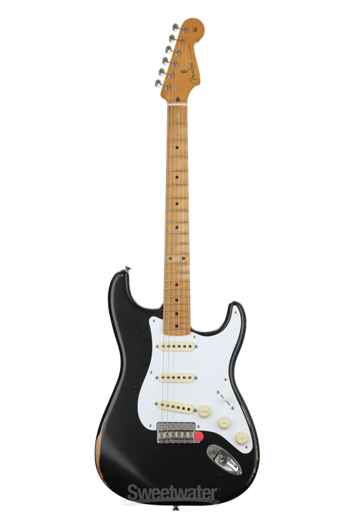 Fender Road Worn '50s Stratocaster - Black with Maple Fingerboard