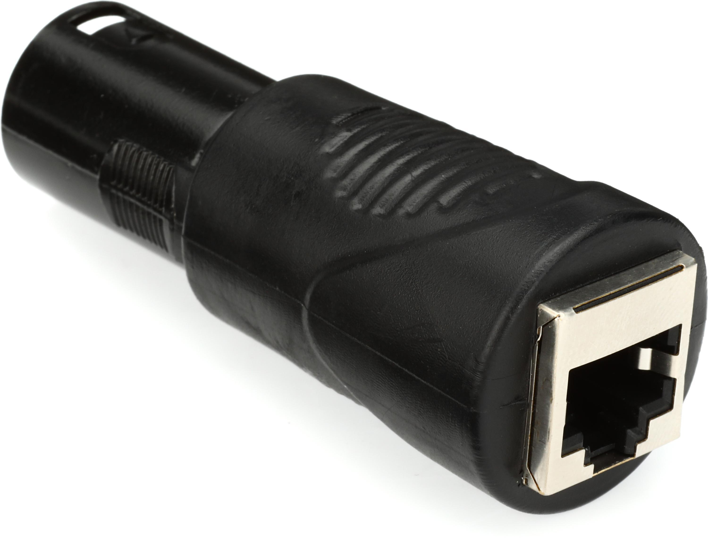 Photo of Accu-Cable ACRJ453PM RJ45 to 3-pin DMX Male Adapter