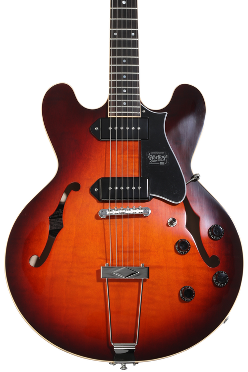 Heritage Standard II H-530 Hollowbody Electric Guitar - Chestnut