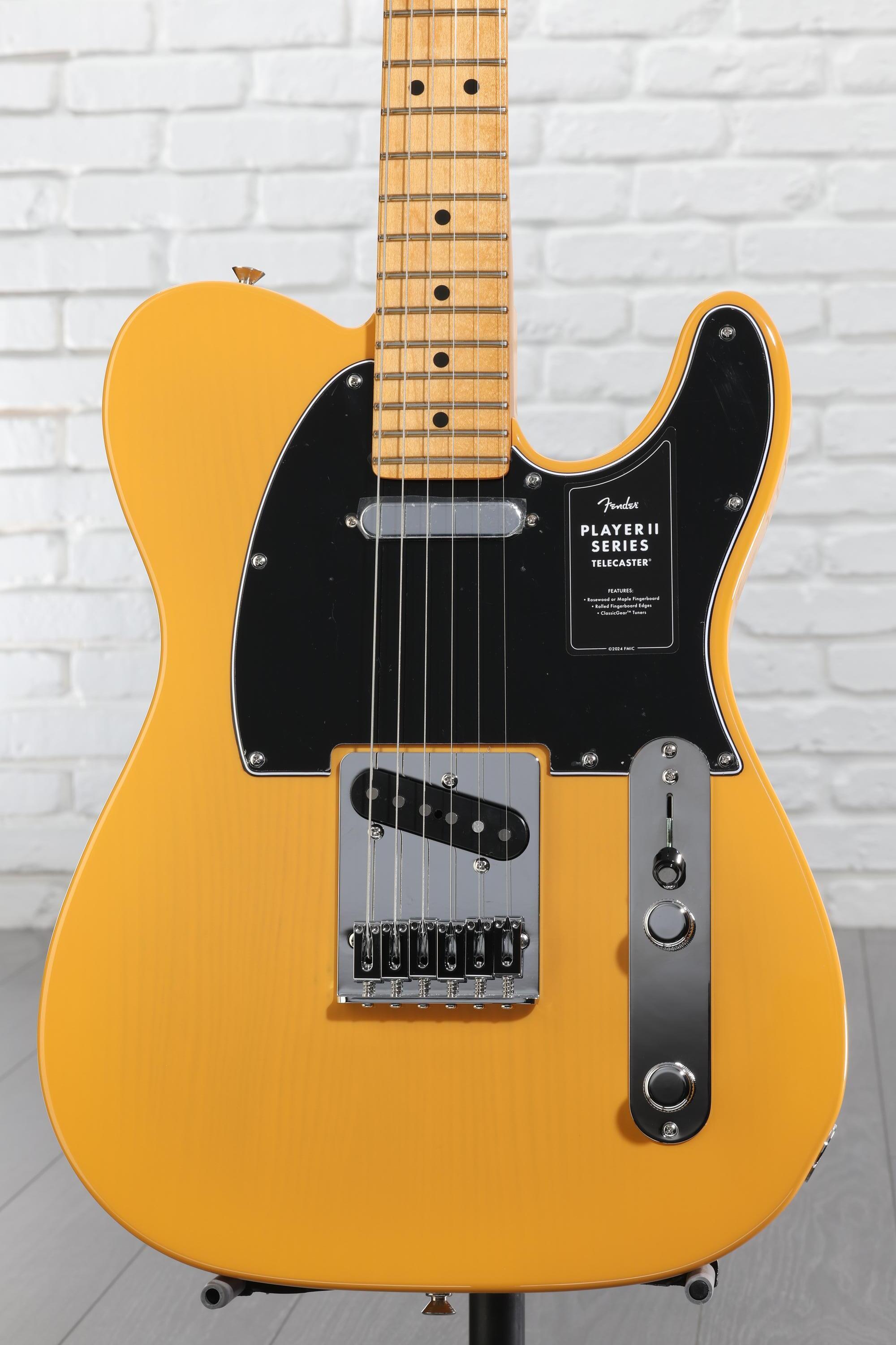 ギター Fender player Telecaster Butterscotch Fender Player II Telecaster Electric Guitar - Butterscotch
