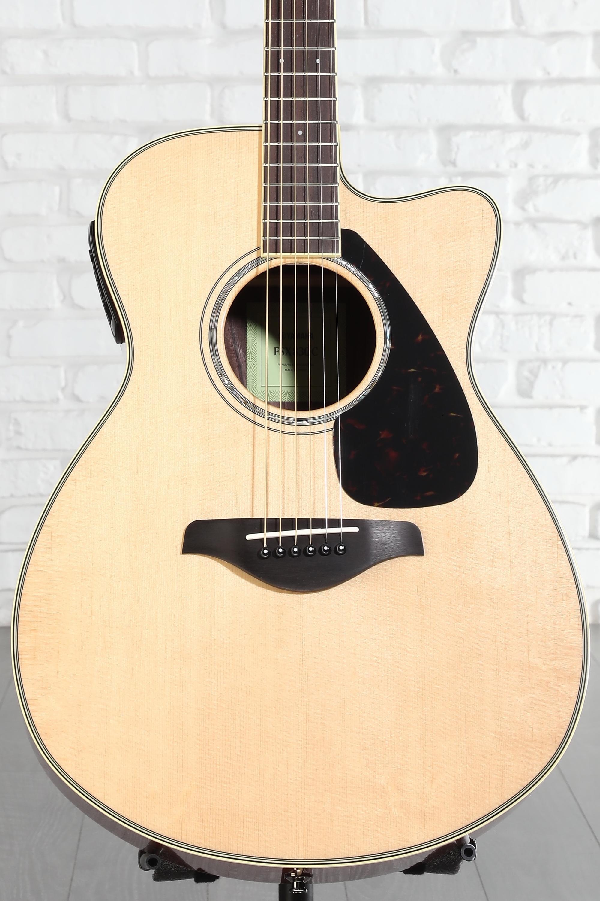 Yamaha FSX830C Concert Cutaway Acoustic-electric Guitar - Natural