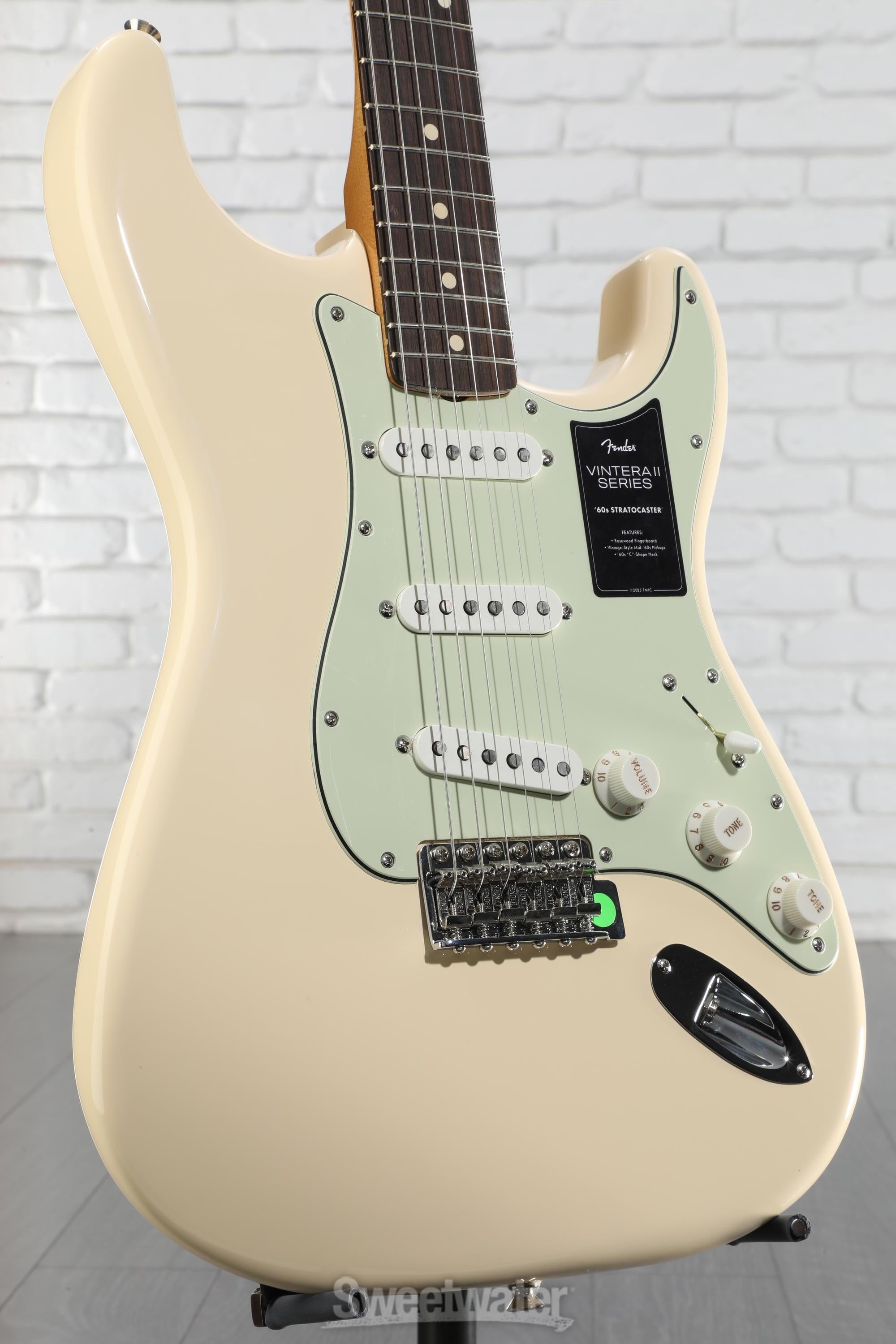 Fender Vintera Ⅱ 60s stratocaster Fender Vintera II '60s Stratocaster Electric Guitar Olympic