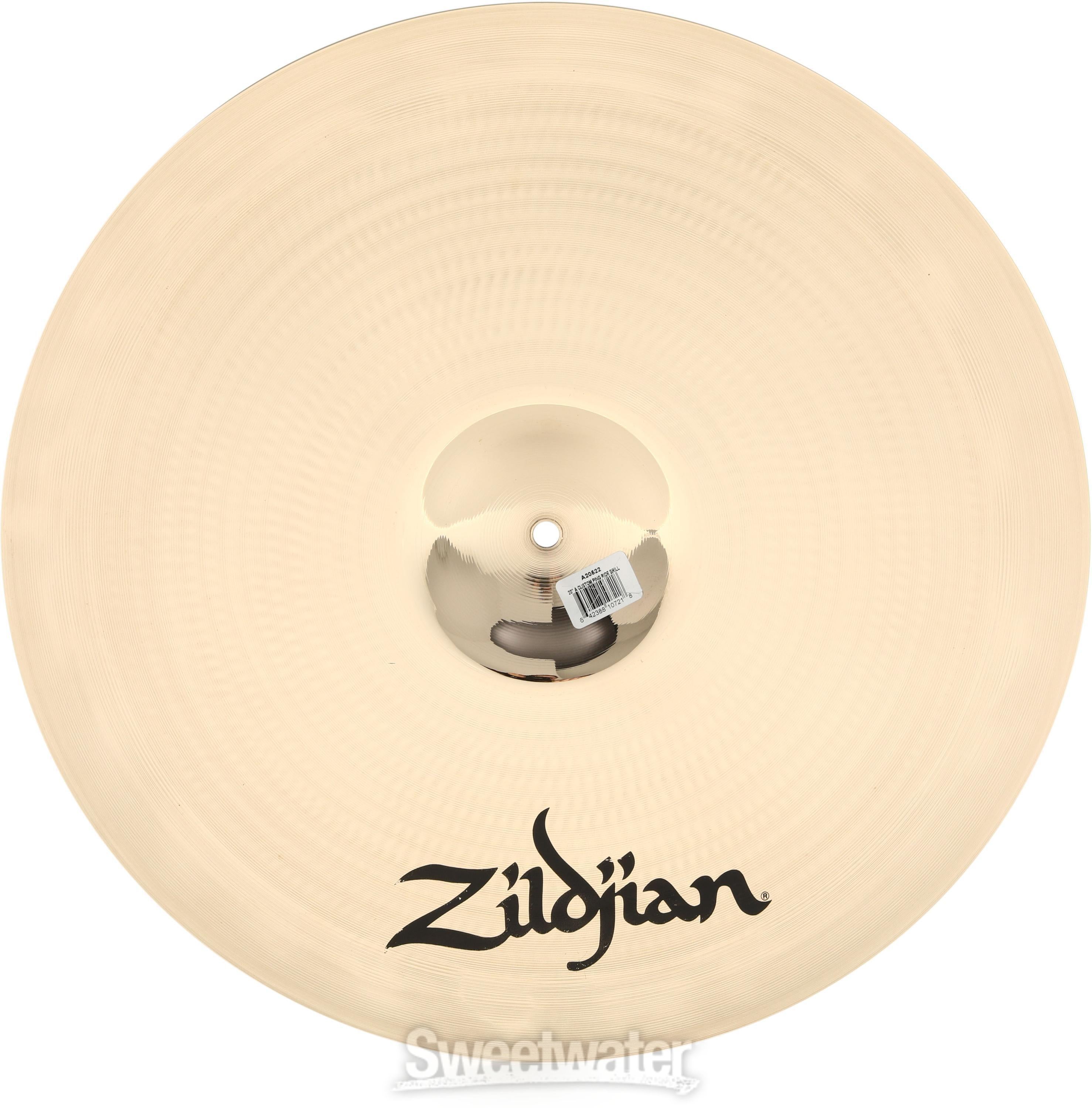 Zildjian 20 inch A Custom Ping Ride Cymbal | Sweetwater