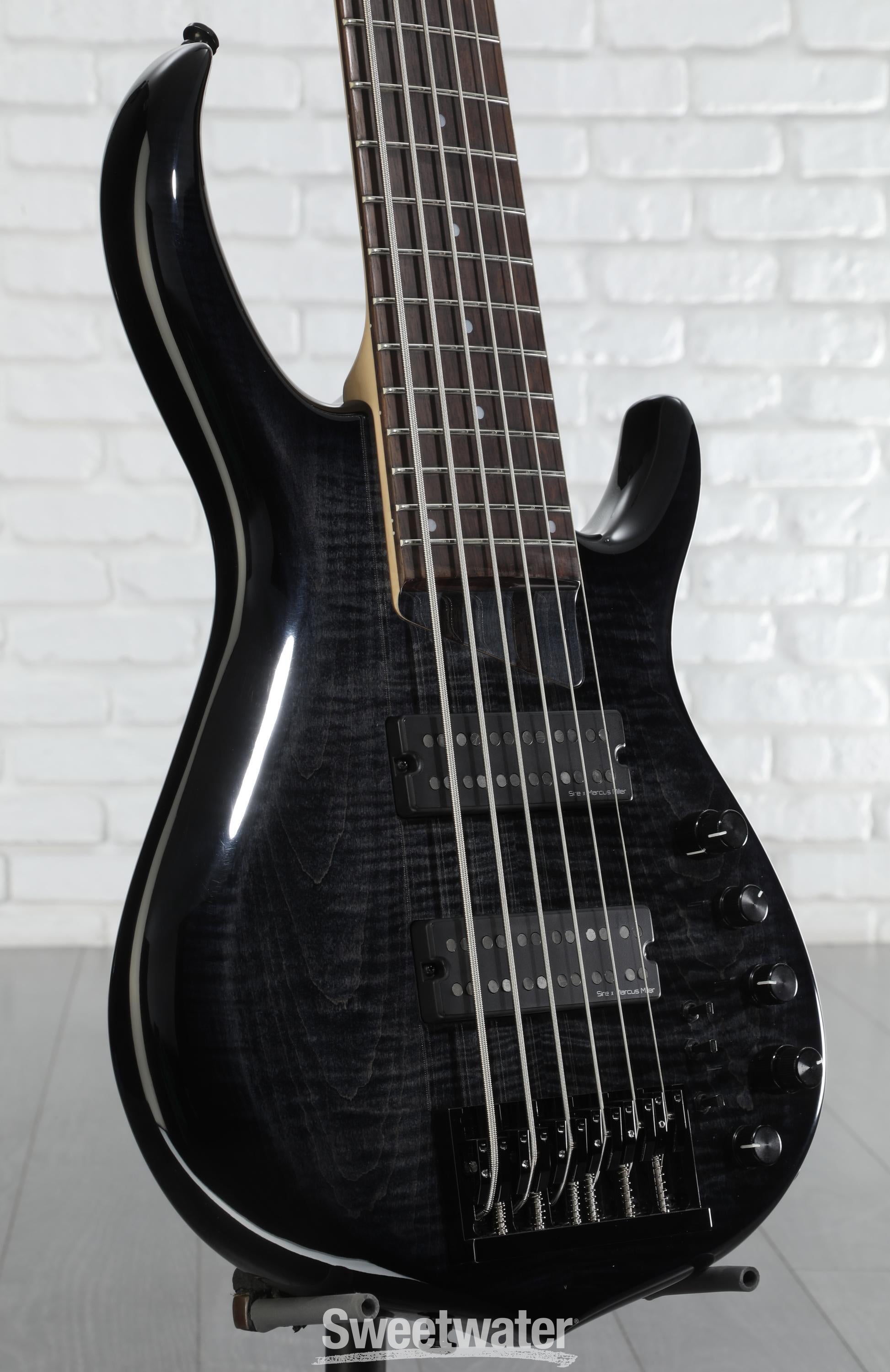Sire M7 アクティブ エレキベース ブラック M74SASHTBKI.png?v=1710745520