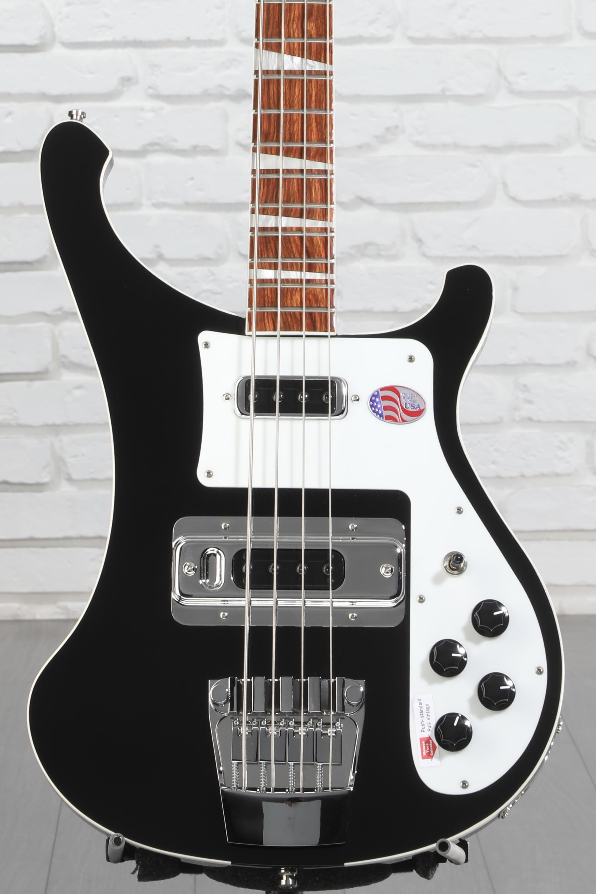 Rickenbacker 4003 Stereo Bass Guitar - Jetglo | Sweetwater