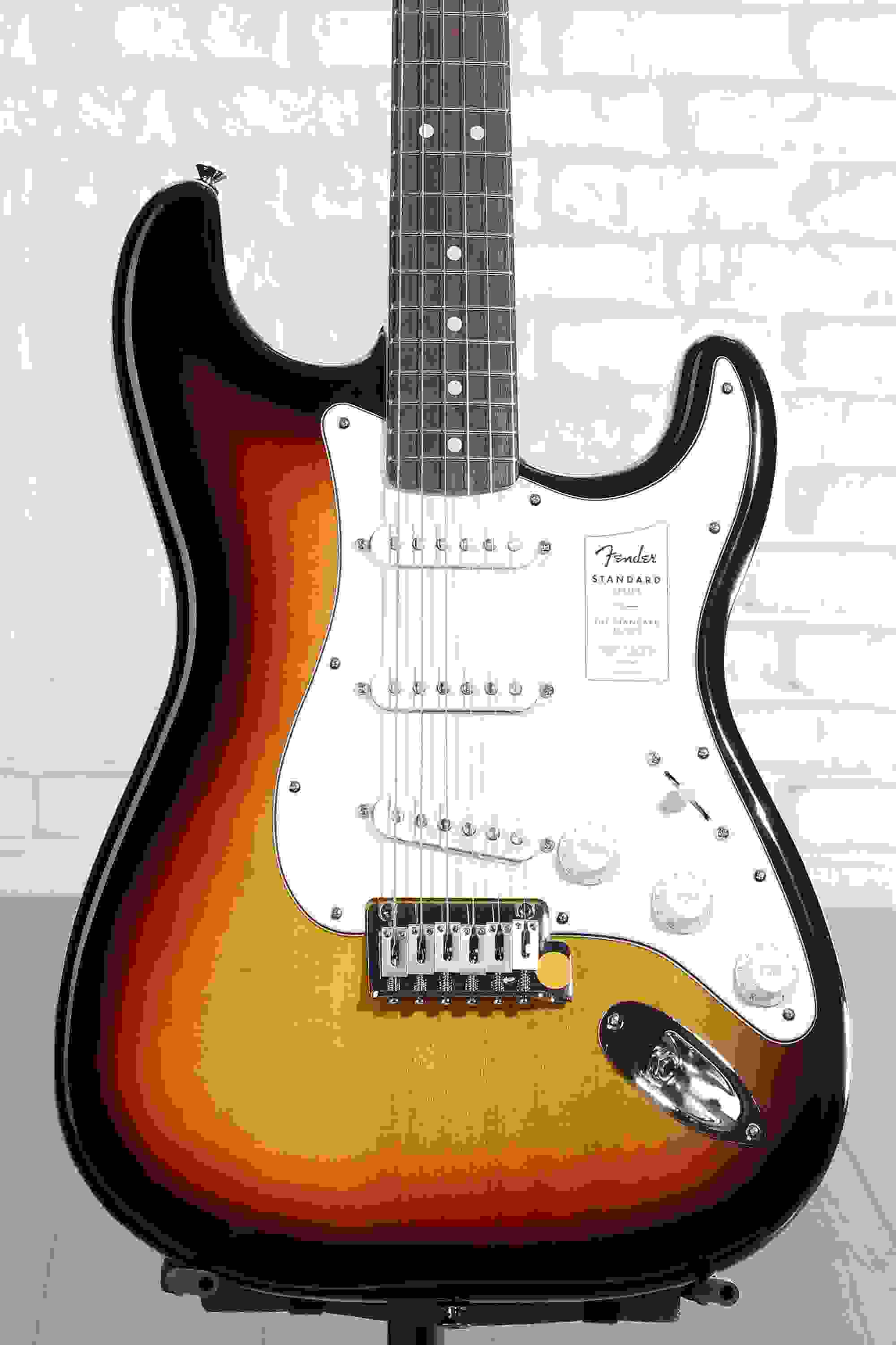 Fender Standard Stratocaster Electric Guitar - 3-color Sunburst