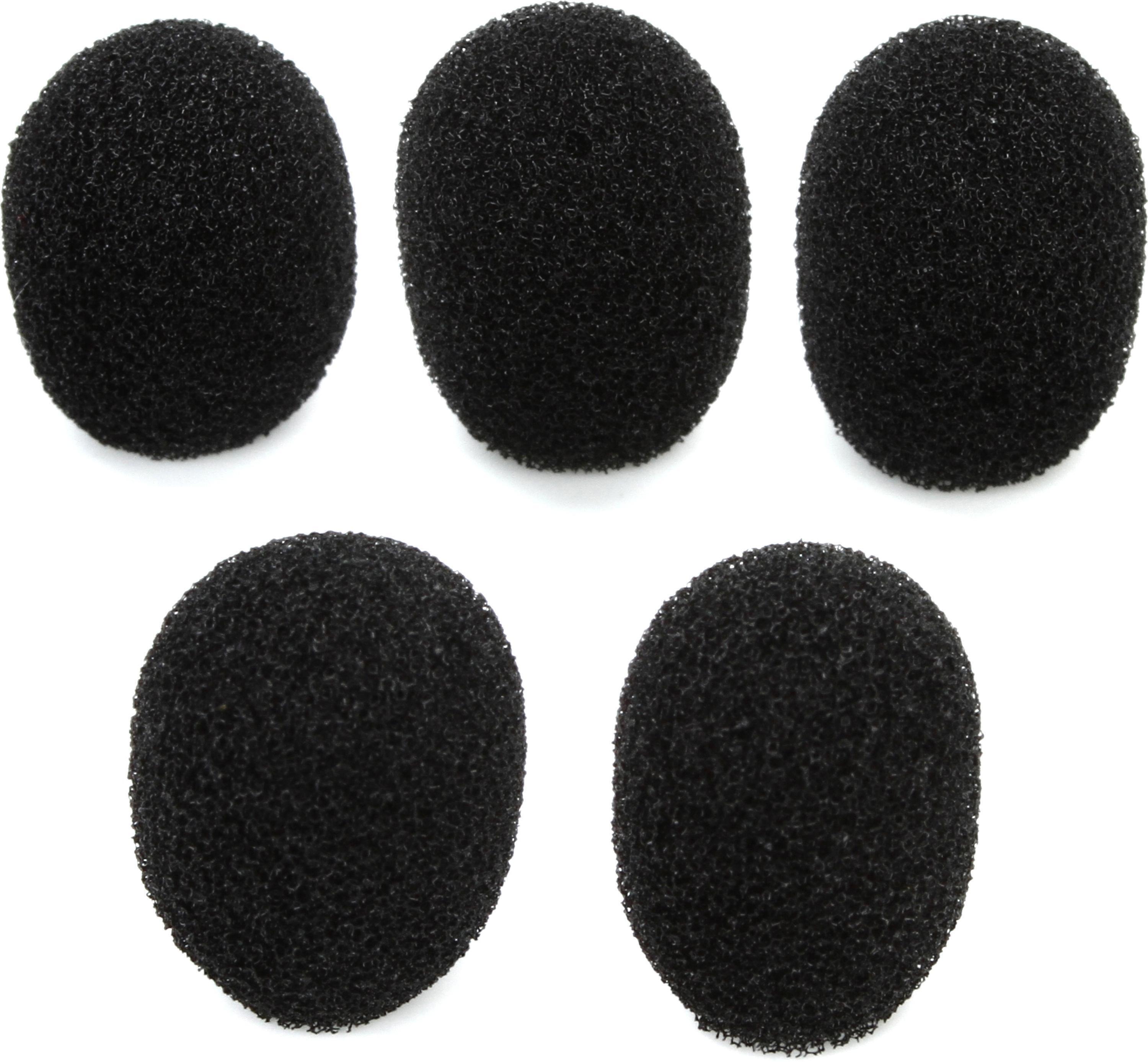 Photo of Shure RPM40WS/B Windscreen for TwinPlex Series Microphones - Black (5 Pack)