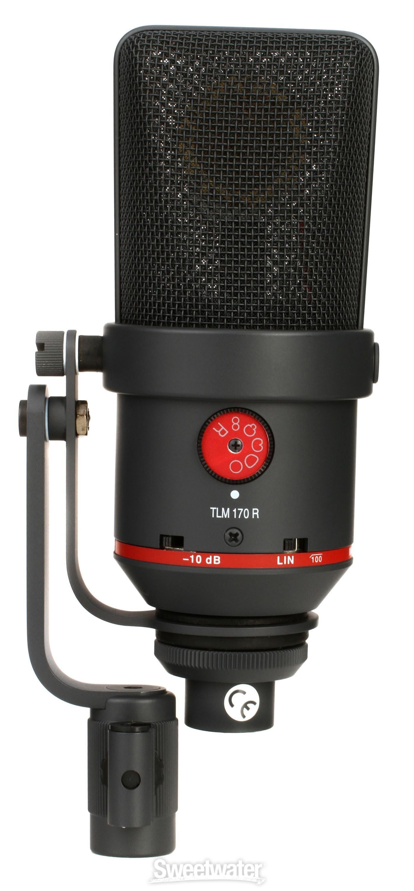 Neumann TLM 170R Large-diaphragm Condenser Microphone - Matte Black