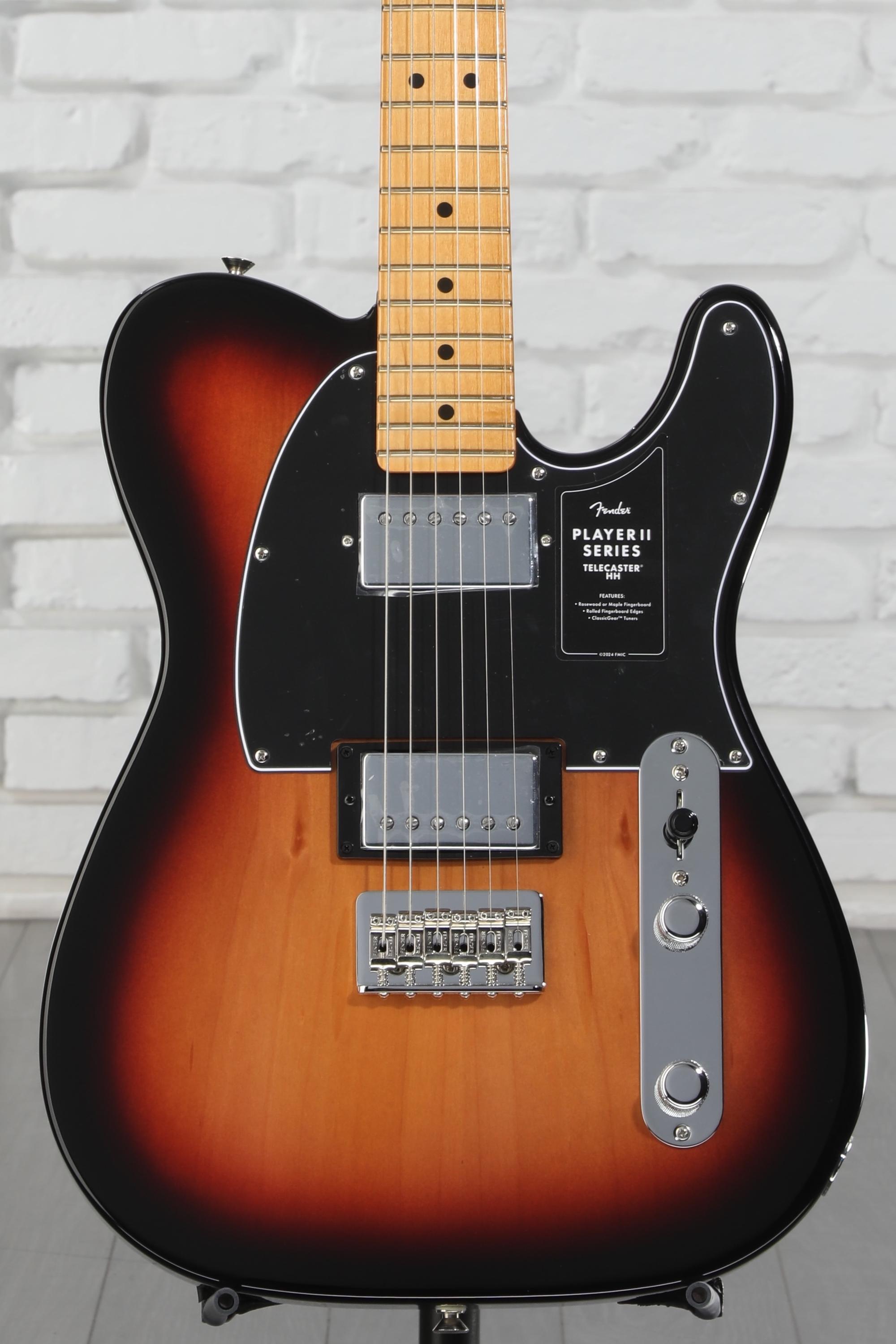 Fender Player II Telecaster HH Electric Guitar - 3-color