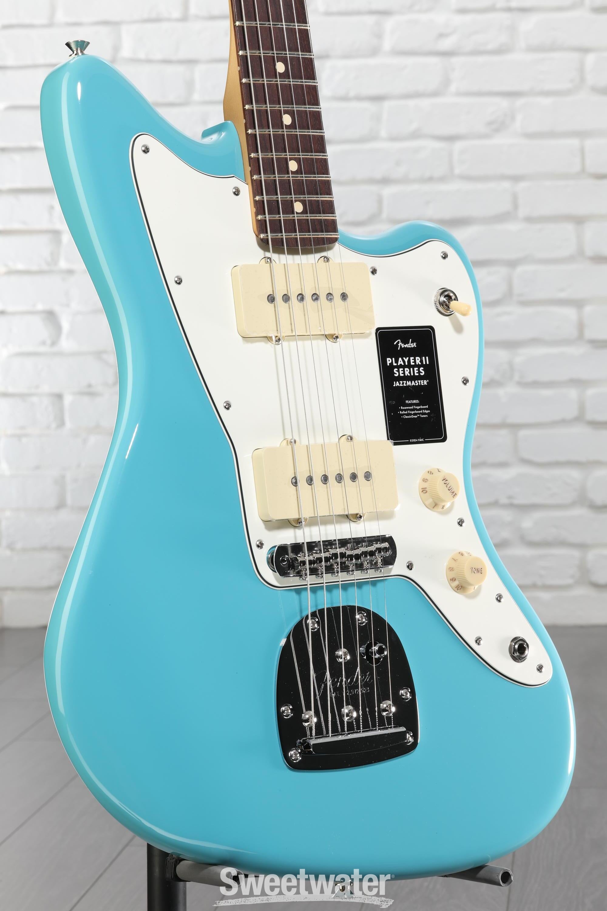 Fender Player II Jazzmaster Electric Guitar - Aquatone Blue