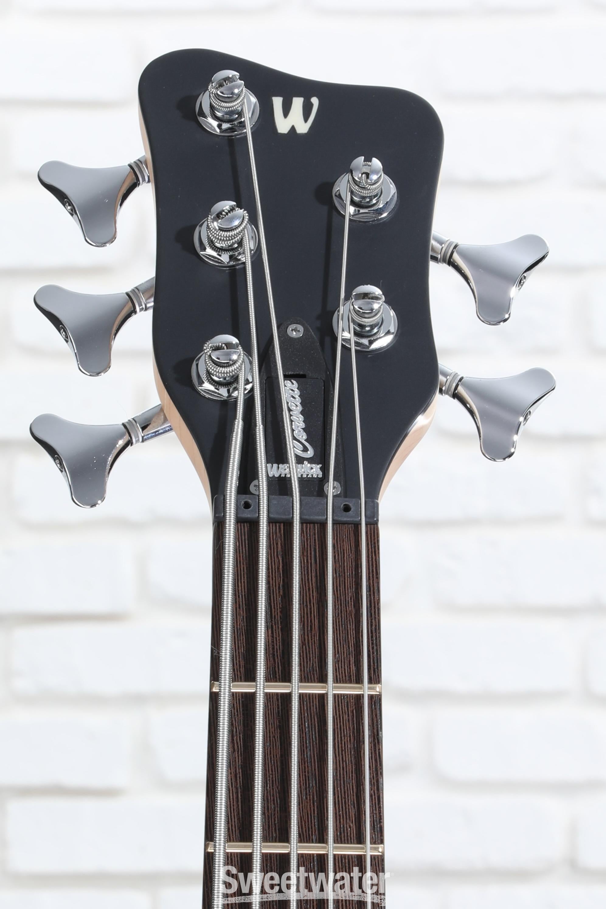 Warwick RockBass Corvette Basic 5-string Bass Guitar - Ocean