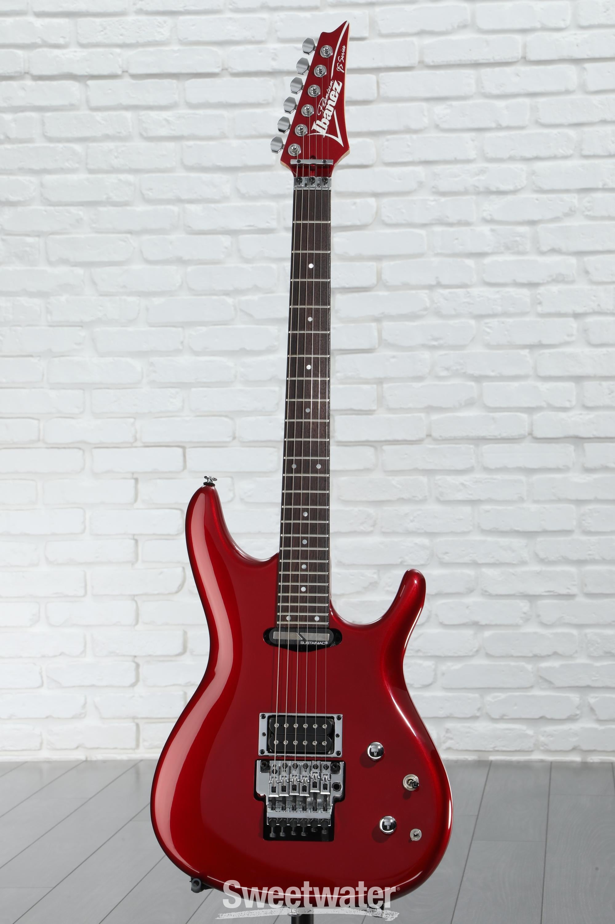 Ibanez Joe Satriani Signature JS240PS - Candy Apple | Sweetwater