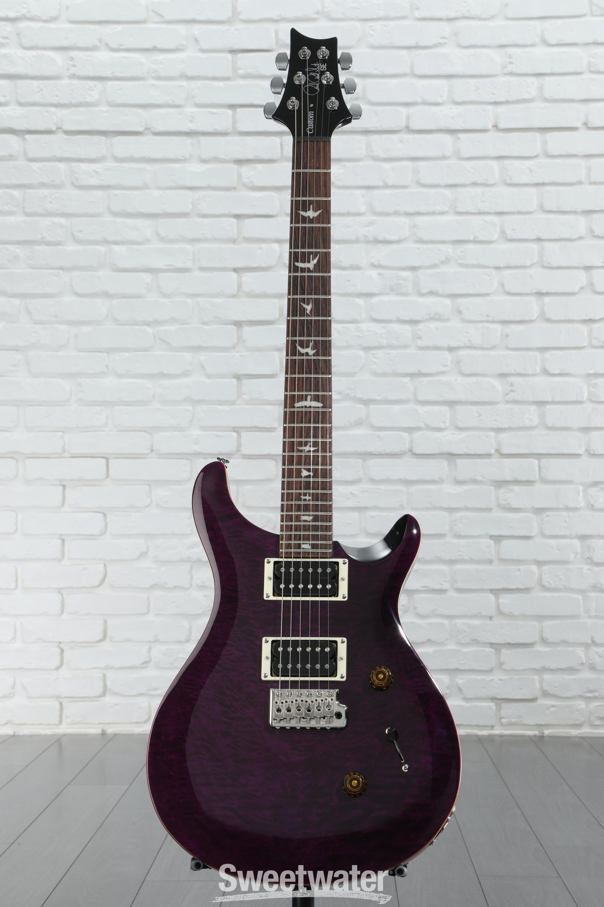 ギター Paul Reed Smith SE Custom 24 Amethyst PRS SE Custom 24 Electric Guitar | Music & Arts