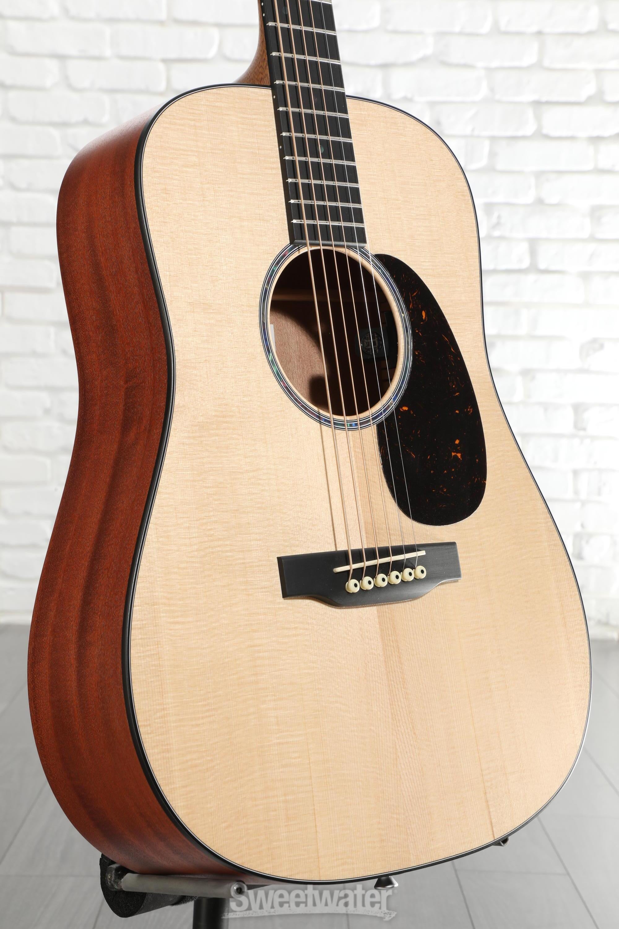 Photo of Martin D Jr-E Acoustic-electric Guitar - Natural