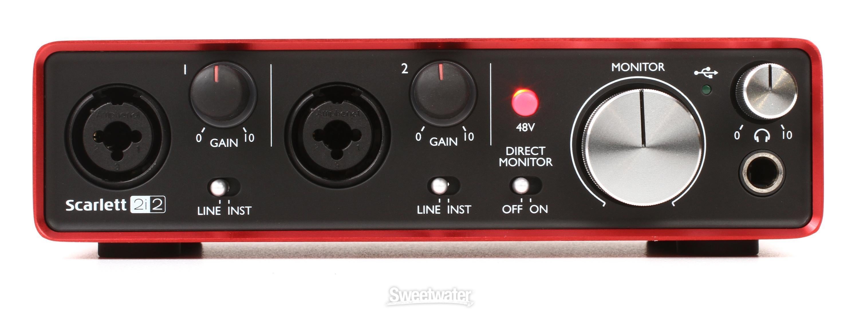 Focusrite Scarlett 2i2 Studio Recording Bundle | Sweetwater