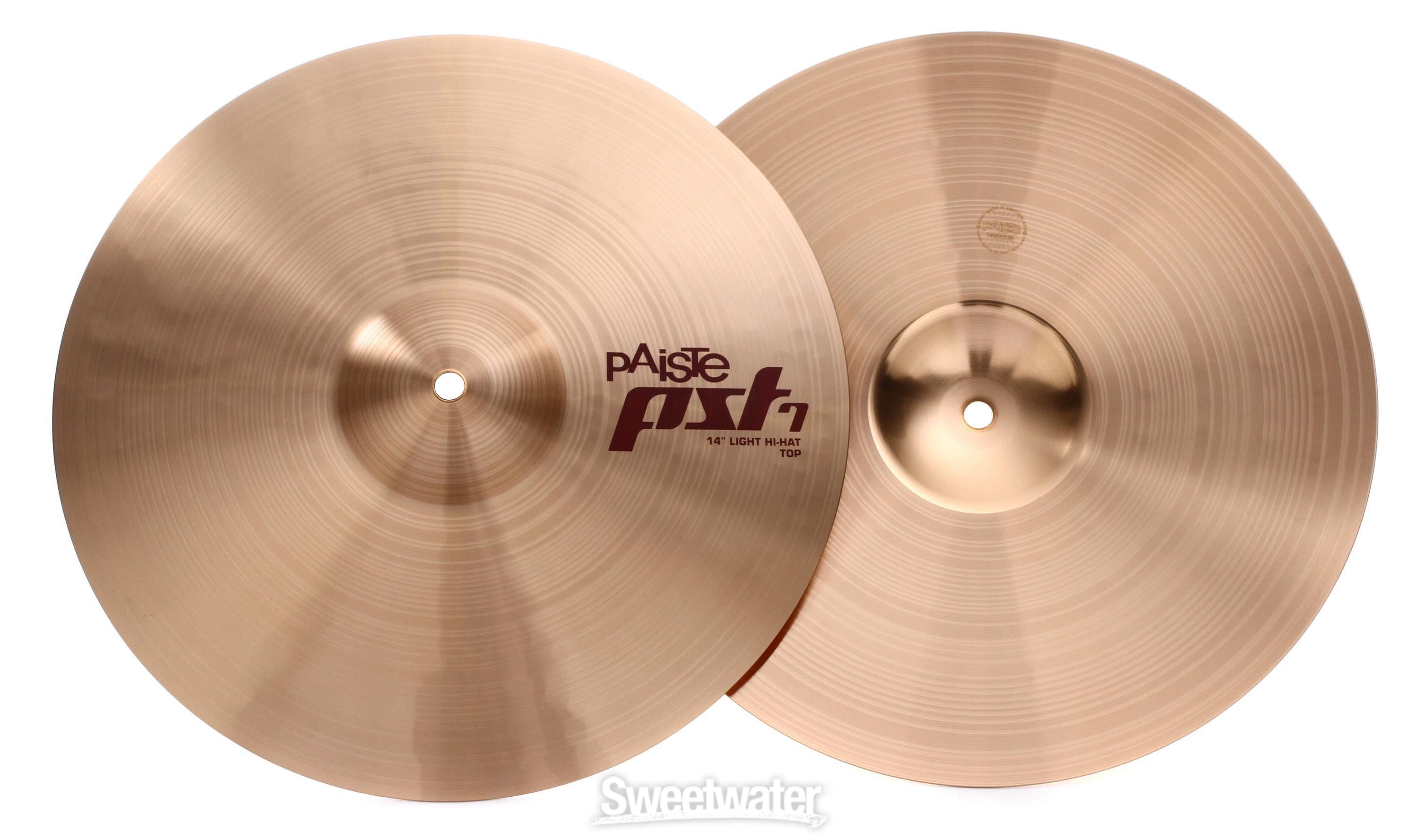 Paiste PST 7 Session Cymbal Set - 14/18/20 inch - with Free 16 