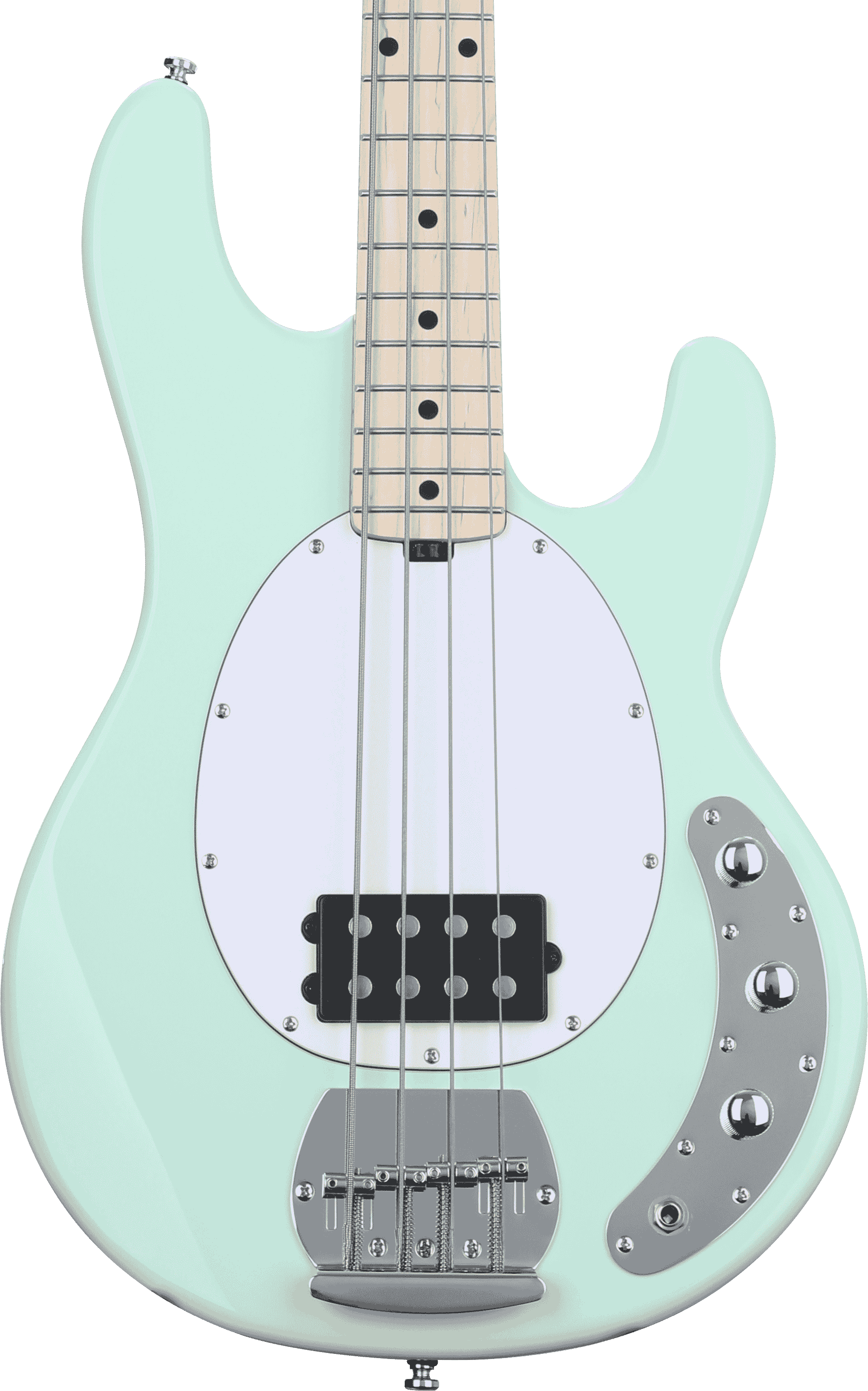 Sterling By Music Man StingRay RAY4 Bass Guitar - Mint Green