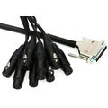 Photo of Mogami Gold DB25-XLRF 8-channel Analog Interface Cable - 15'