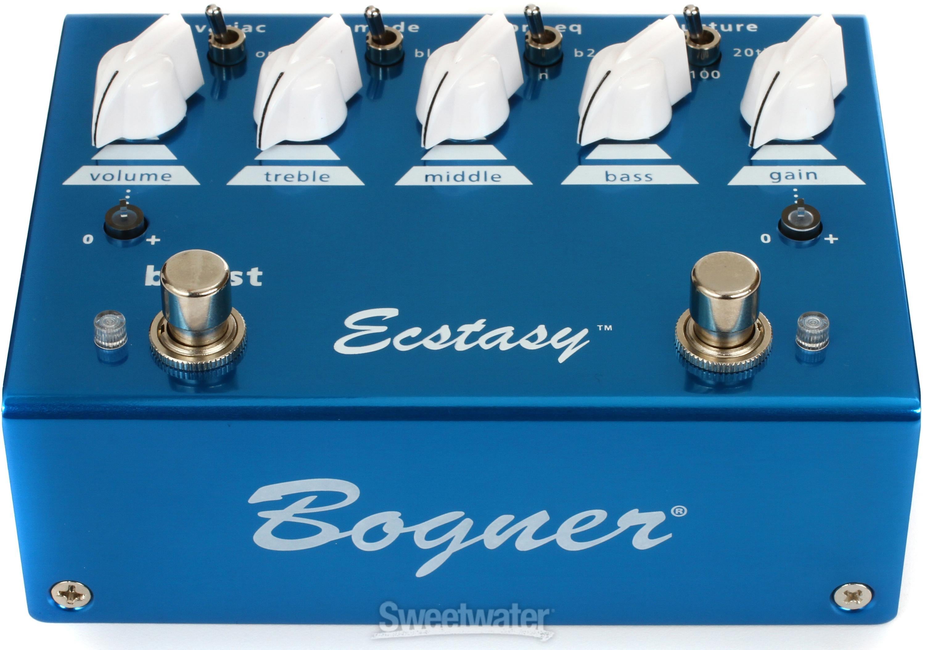 Bogner Ecstasy Blue Overdrive Pedal | Sweetwater