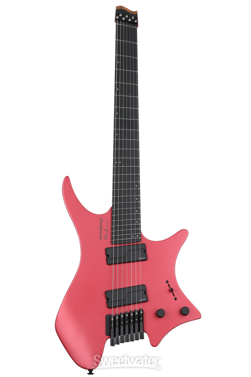 Strandberg Boden Metal NX 7 Electric Guitar - Blood Red | Sweetwater