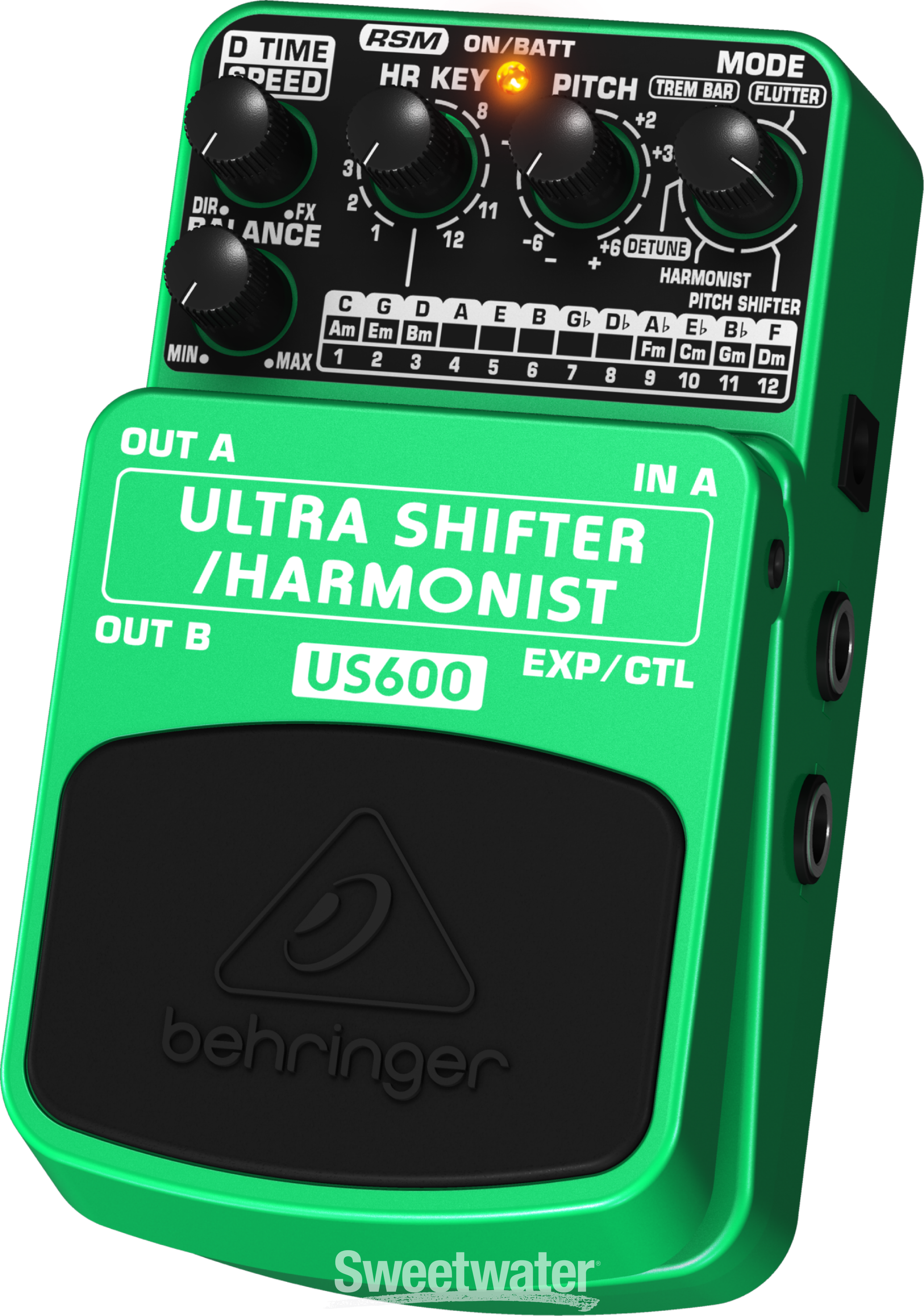 Ultra　Behringer　Harmonist　Pedal　US600　Shifter　Sweetwater