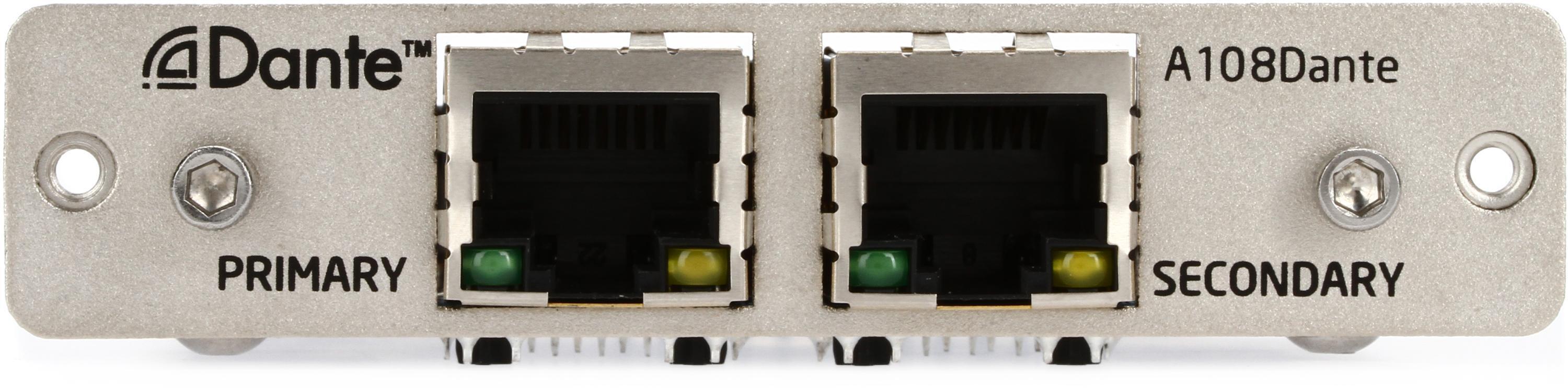 Photo of Grace Design m108 Dante Option - 8-channel Dante Network Option Card for m108