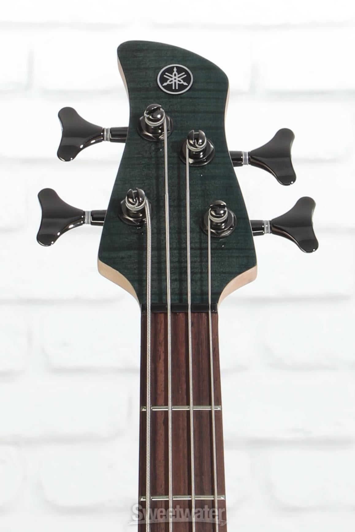 Yamaha TRBX604FM 4-string Bass Guitar - Indigo Blue | Sweetwater