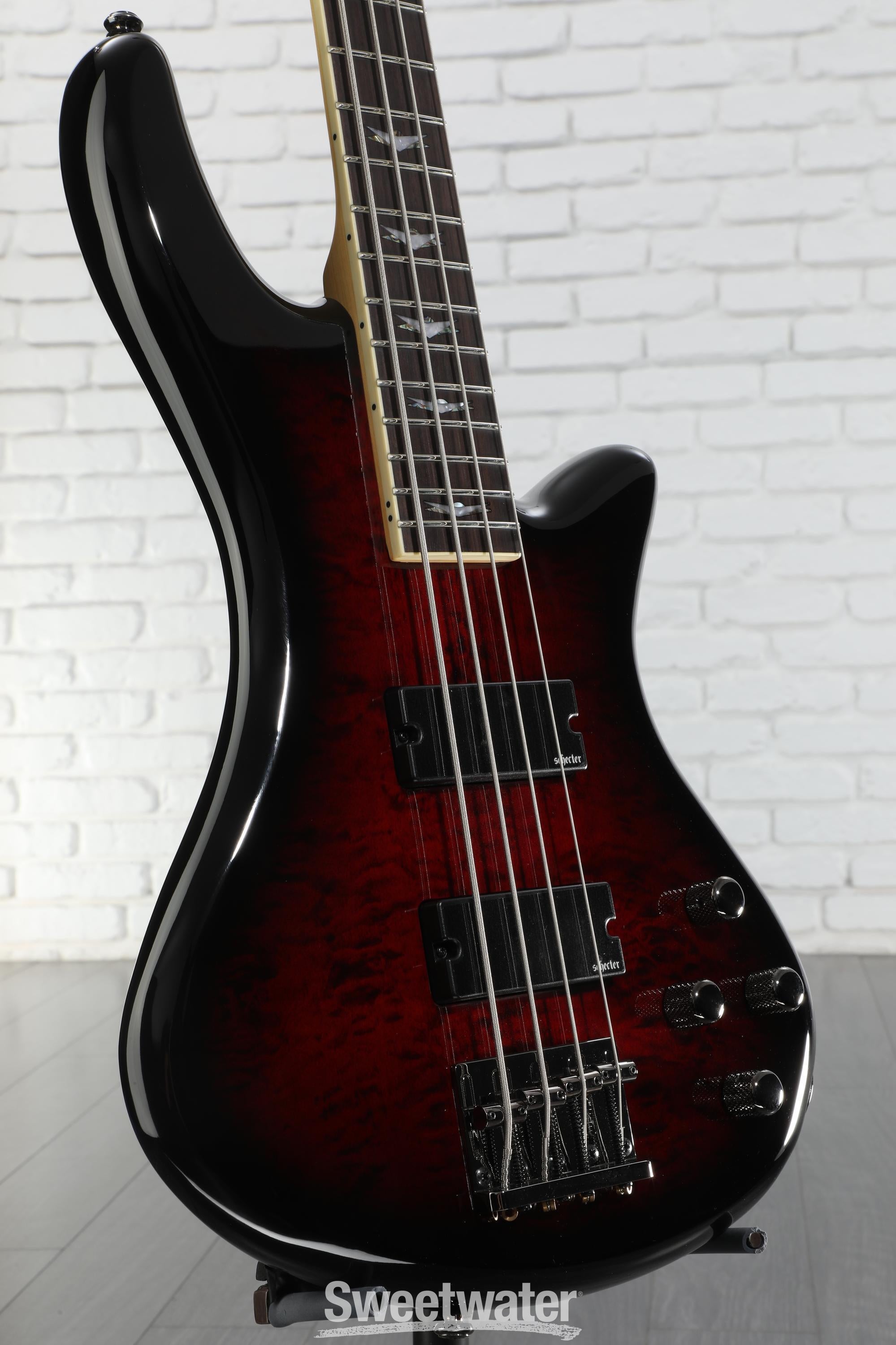 SCHECTER シェクター Stiletto Extreme-4 Amazon.com: Schecter Stiletto Extreme 4 Bass Guitar - Black