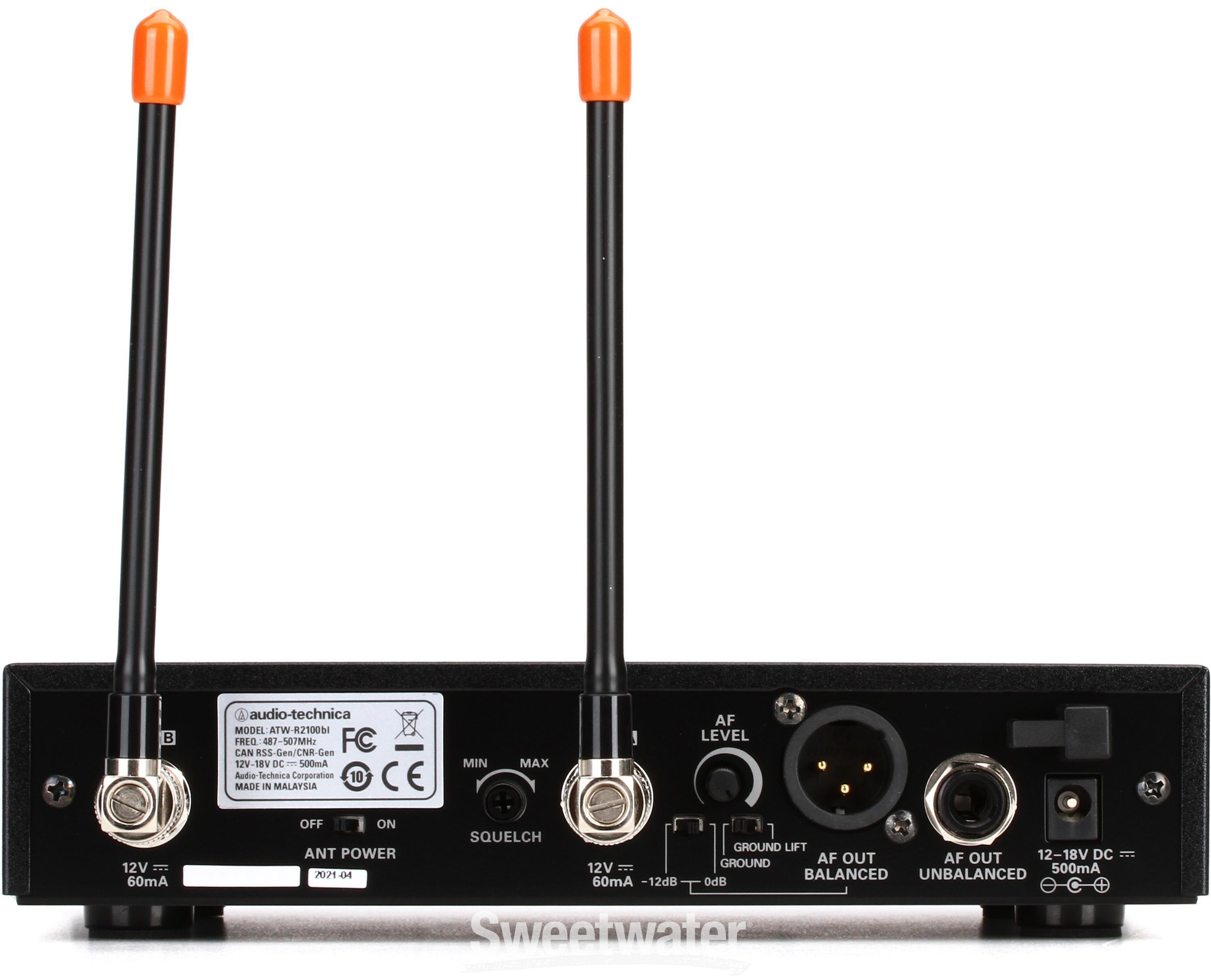 Audio-Technica ATW-R2100C Wireless Receiver - I Band Audio-Technica ATW-R2100C Wireless Receiver - I Band