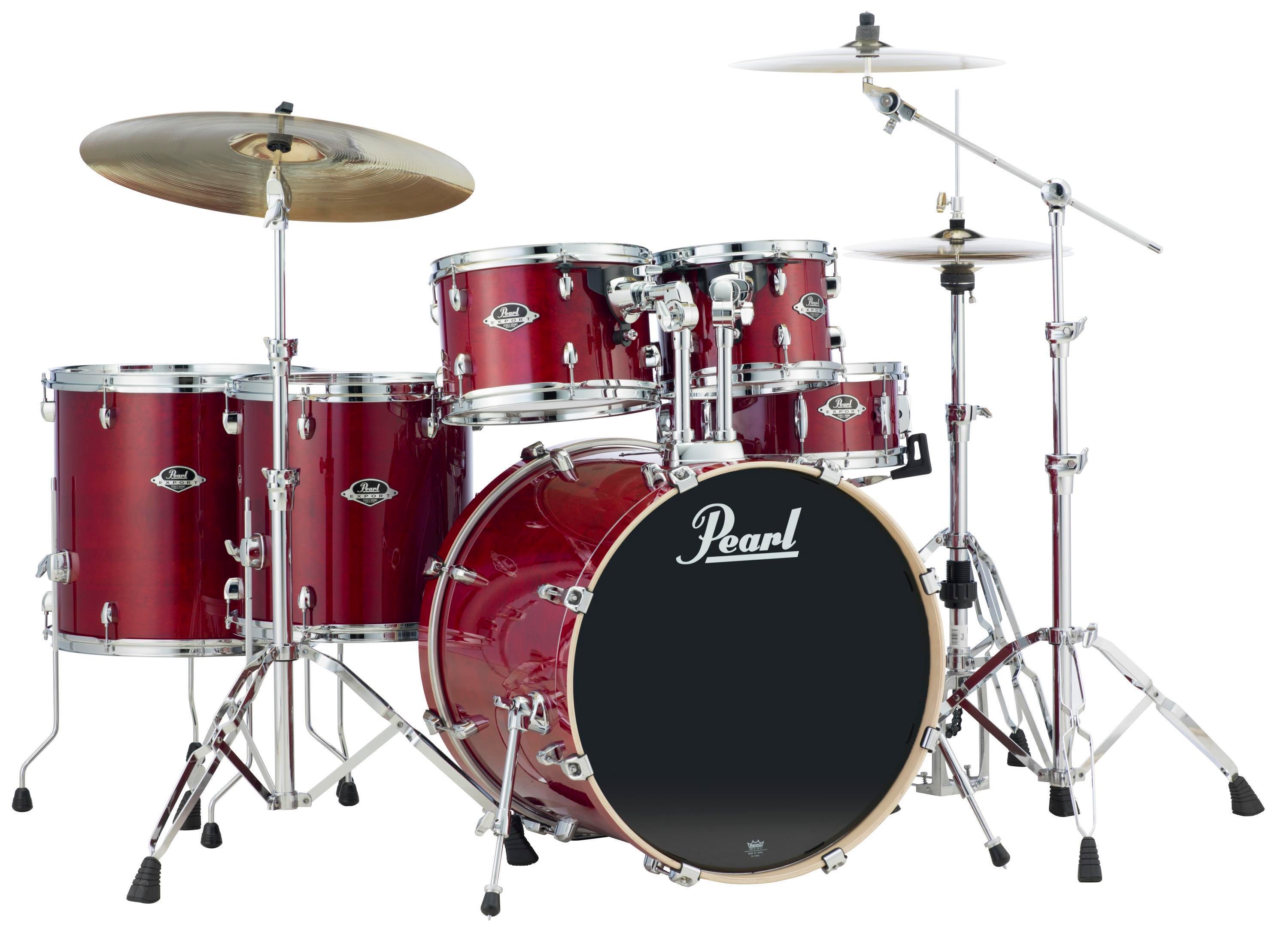 Pearl export series 6 outlet piece drum kit