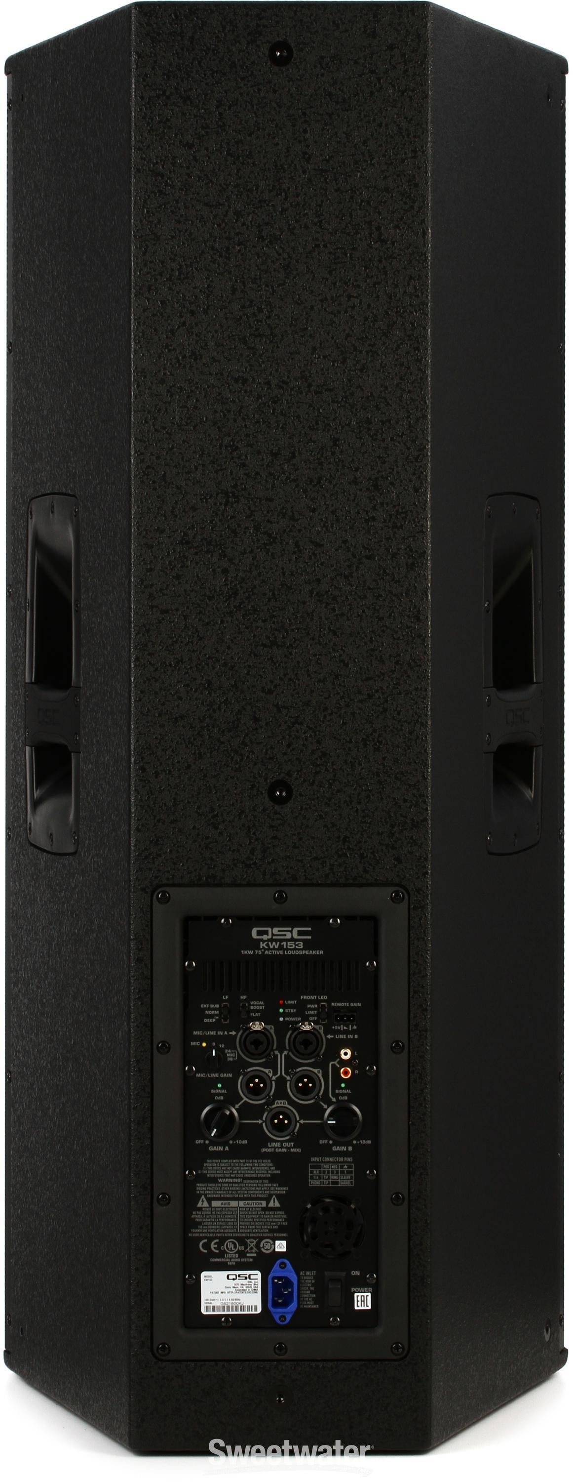 Qsc store 153 speakers