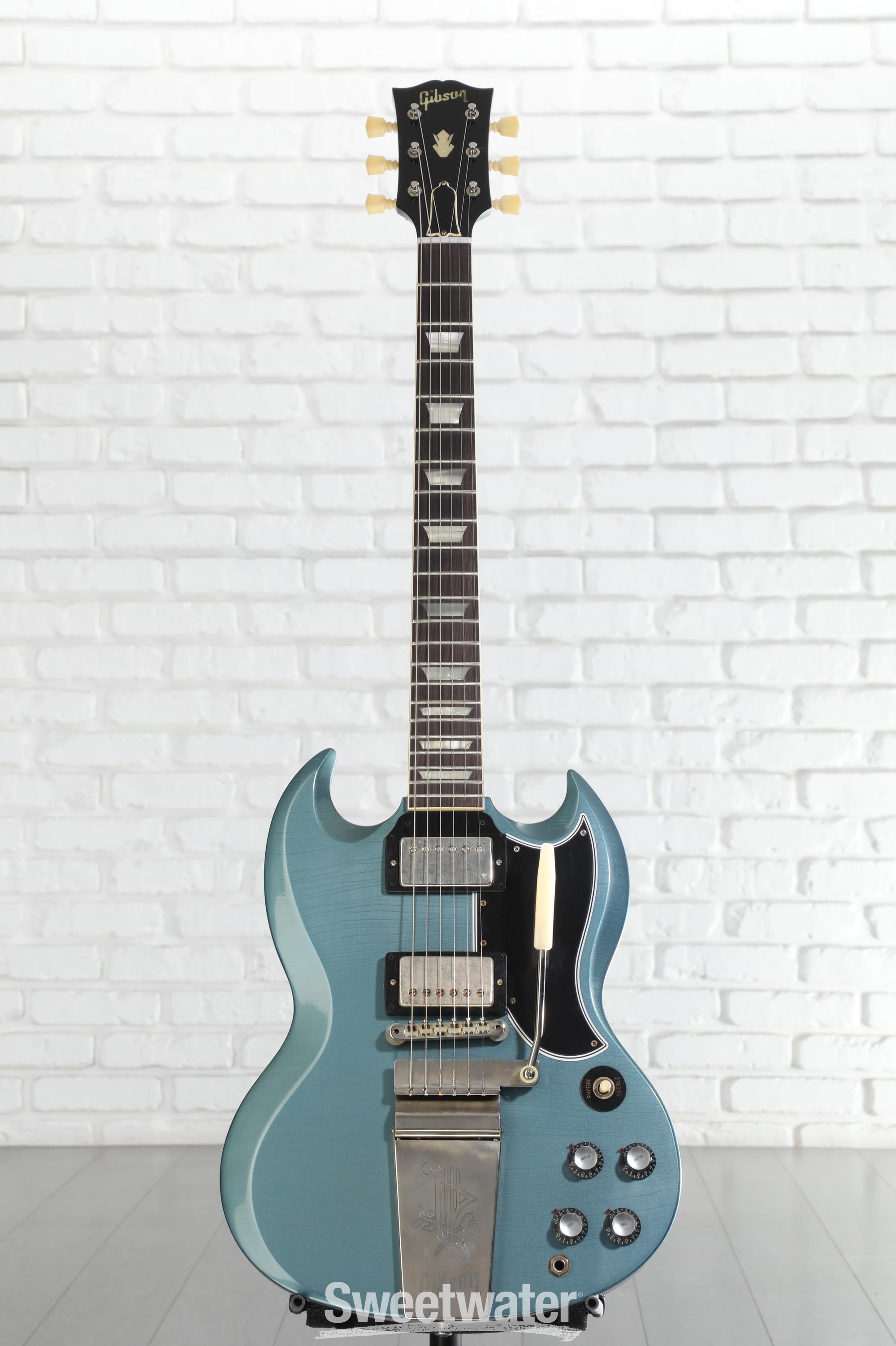 ギター Gibson Murphy Lab 1964 SG Standard Platinum Gibson Custom Murphy Lab 1964 SG Standard Reissue With