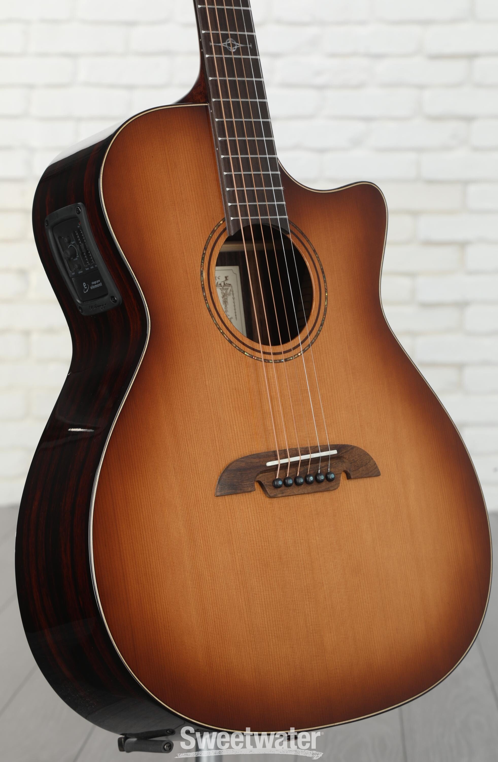 Alvarez AGE95CESHB Artist Elite 95 Grand Auditorium Acoustic 