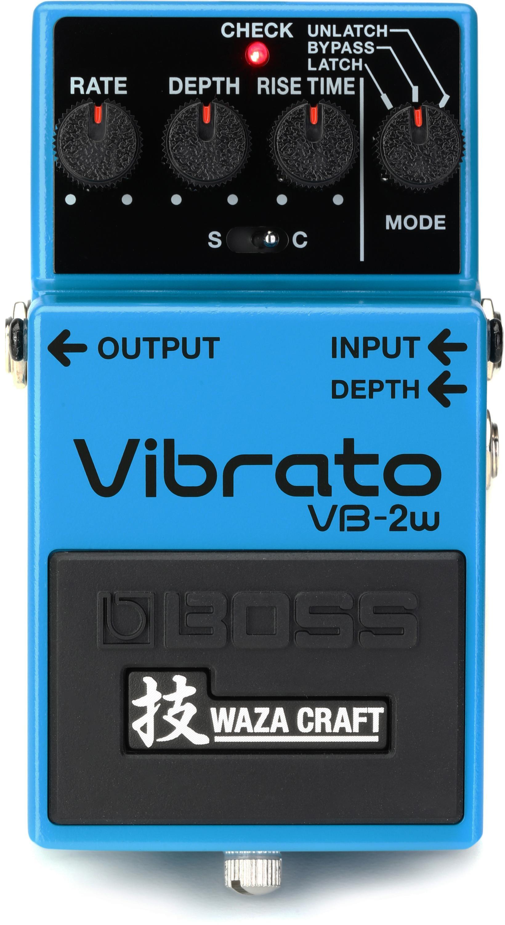 VB-2W Waza Craft Vibrato Pedal - Sweetwater