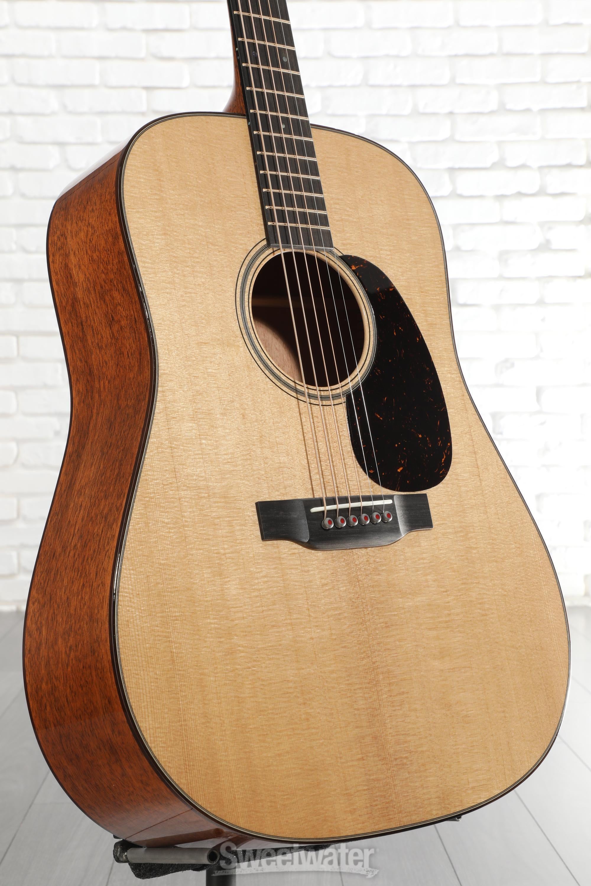 Martin D-18 Modern Deluxe Acoustic Guitar - Natural | Sweetwater
