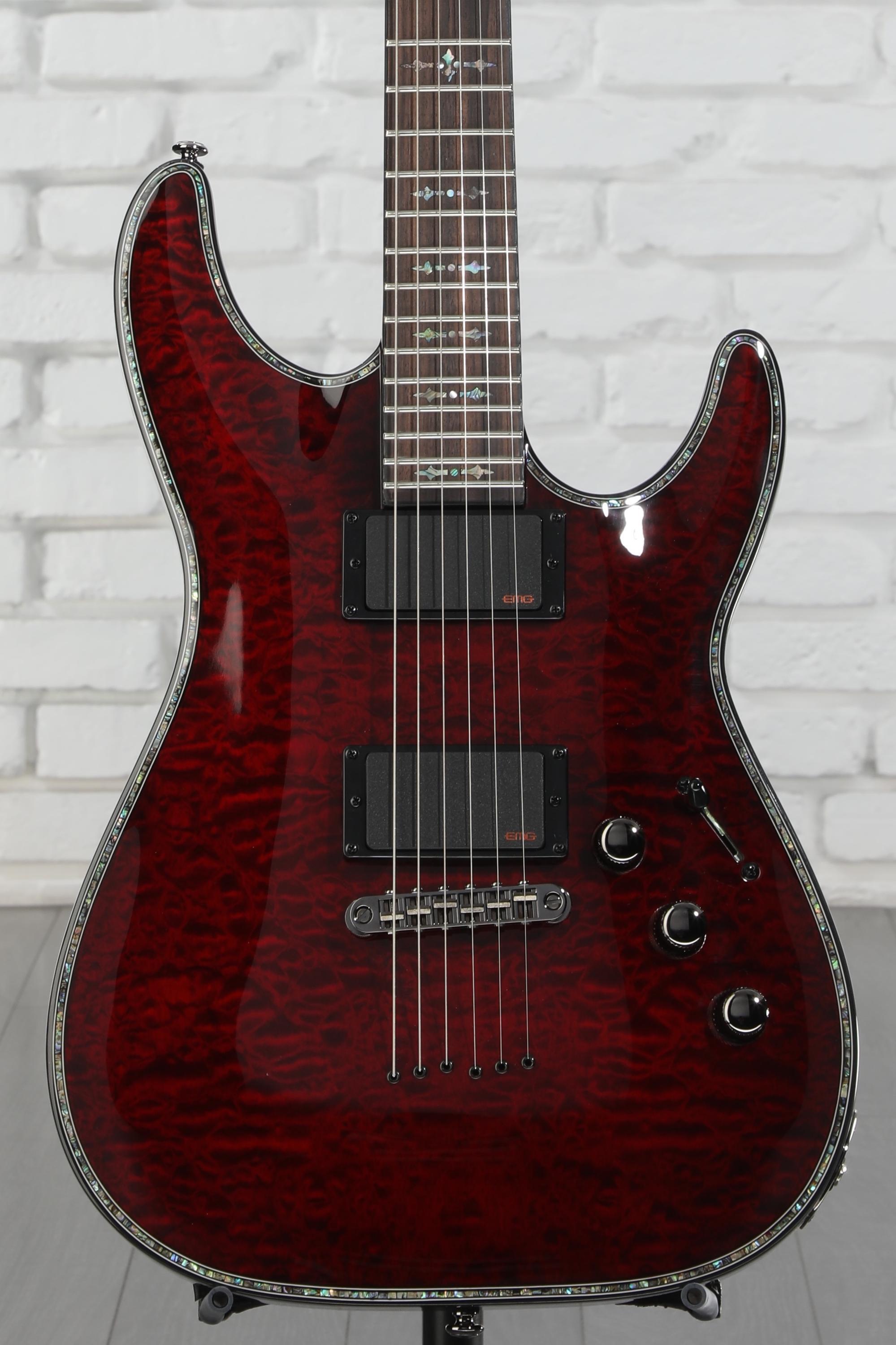 ギター SCHECTER C-1 HellRaiser AD-C-1-HR EMG Schecter Guitar Research Hellraiser C-1 Electric Guitar
