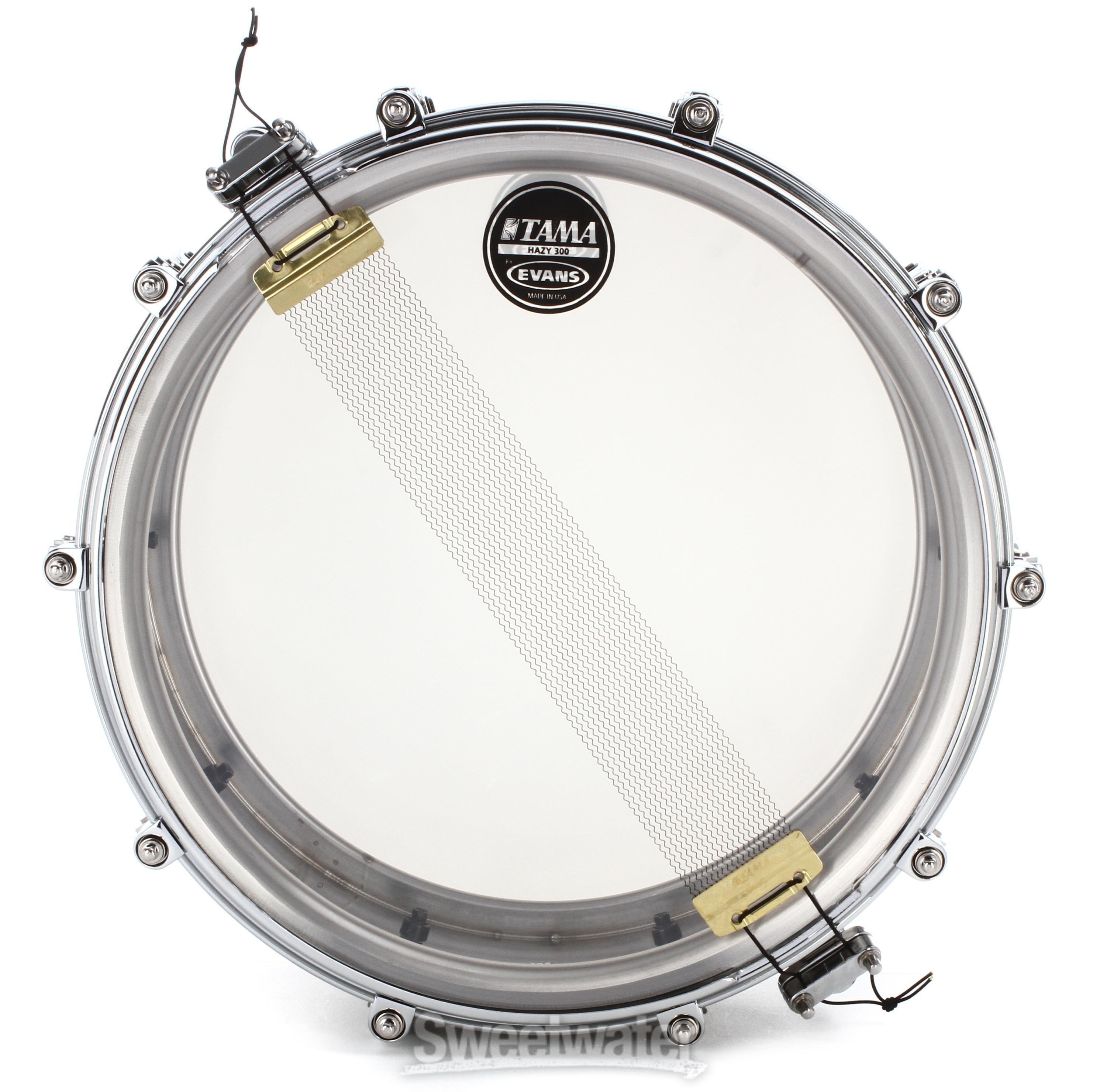 Tama Starphonic Series Snare Drum - 6 x 14 inch - Stainless Steel |  Sweetwater