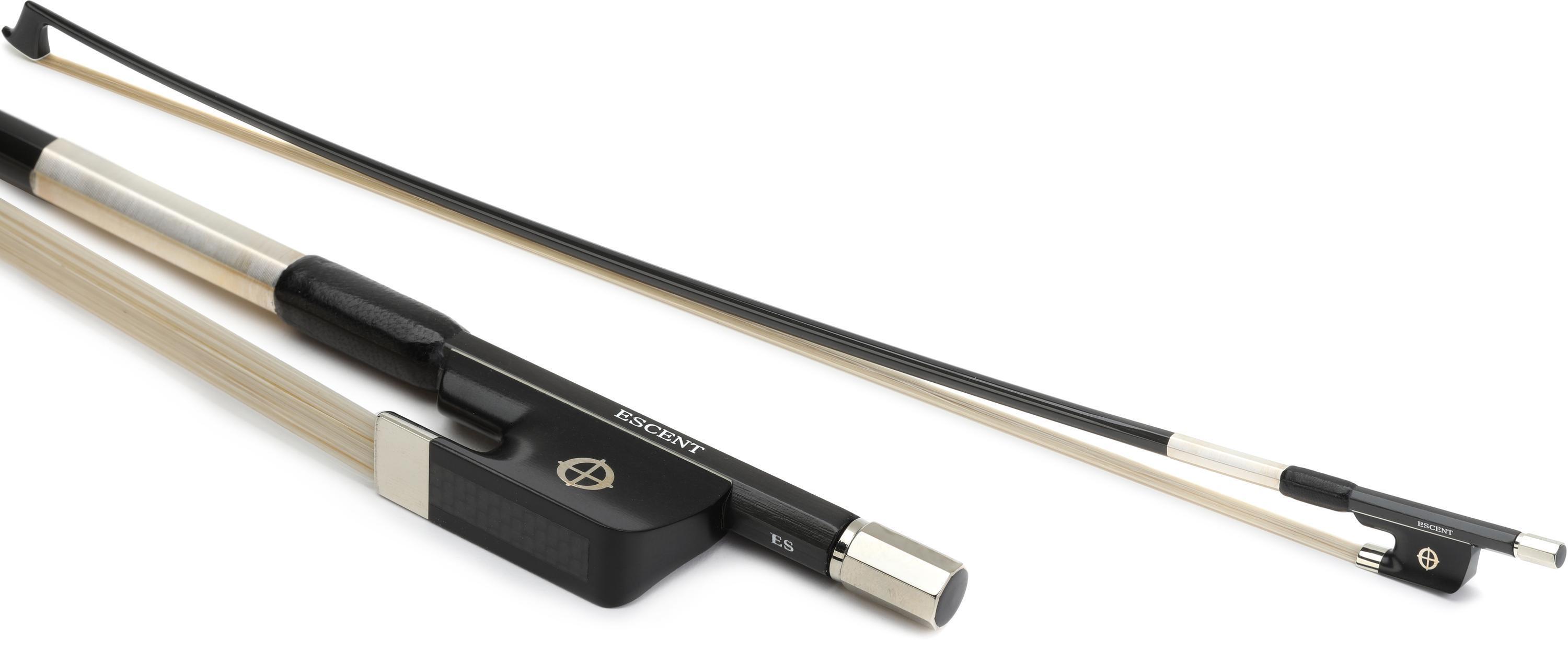 CodaBow Diamond GX Professional Violin Bow - Black, 4/4 Size