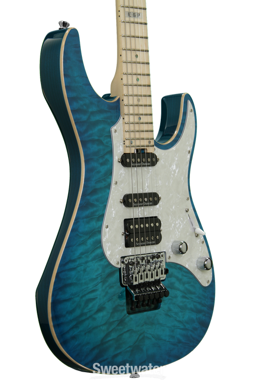 ESP LTD Elite ST-1 Duncan - Aqua Marine | Sweetwater ESP LTD Elite ST-1 Duncan - Aqua Marine | Sweetwater