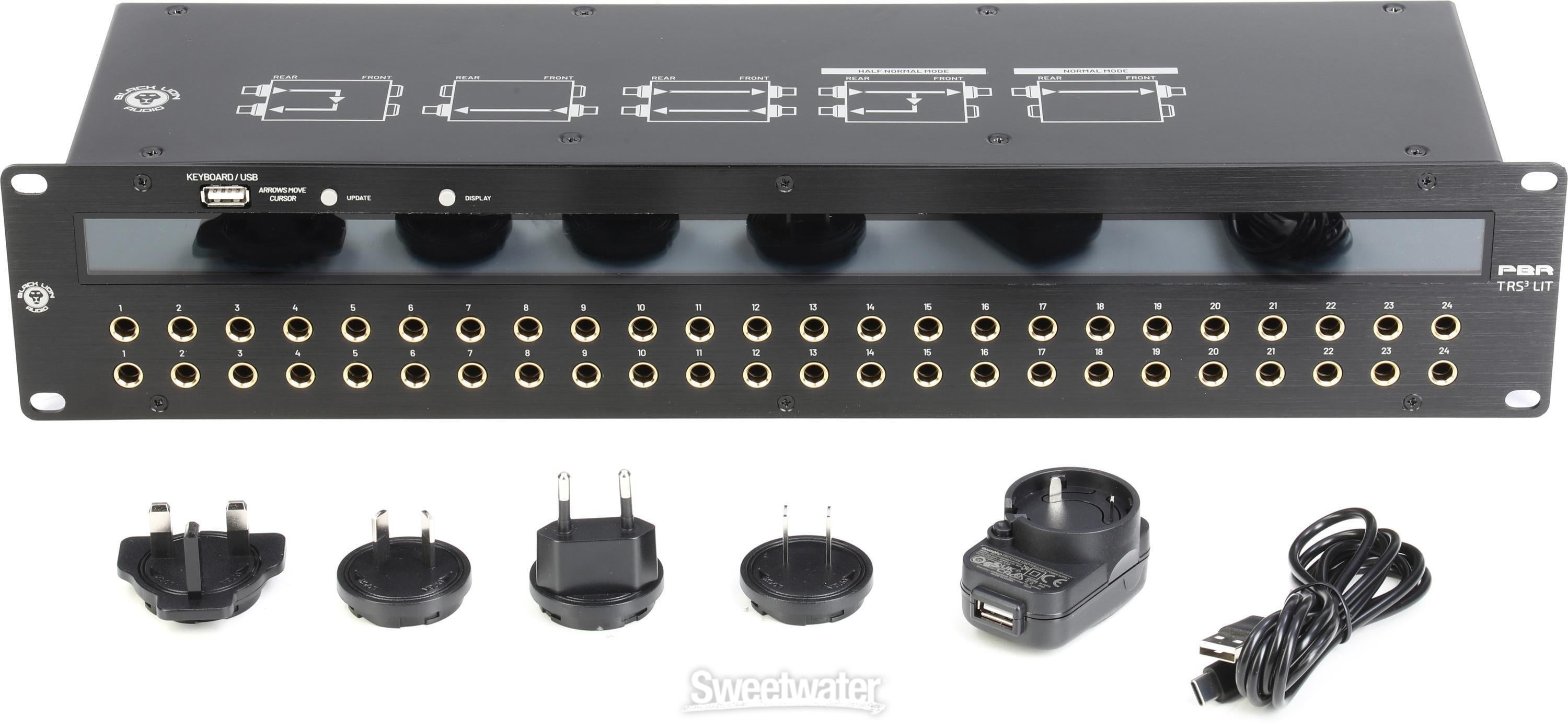 Black Lion Audio PBR TRS3 LIT 48-point Gold-plated TRS