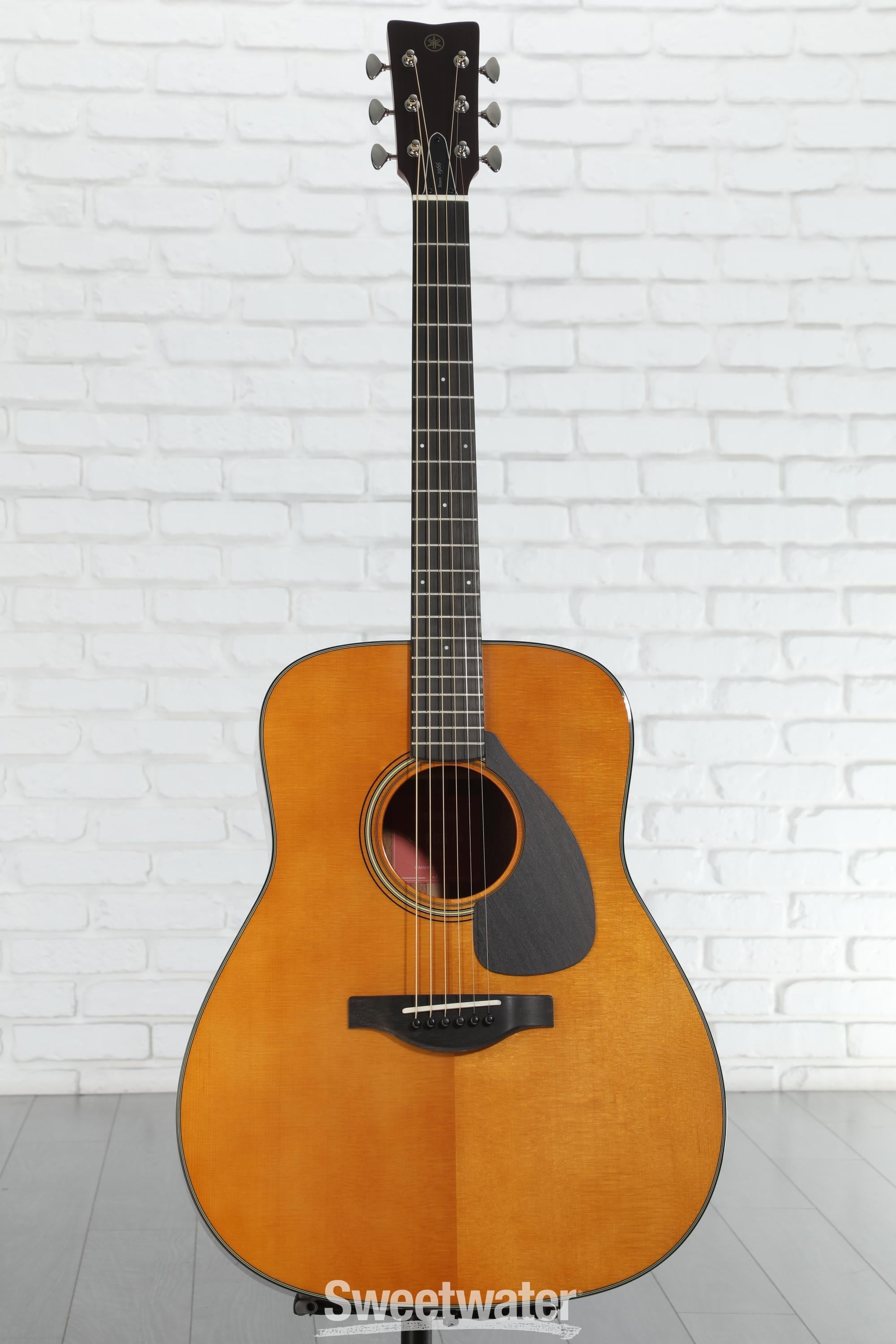 Yamaha FG5 Red Label Acoustic Guitar - Natural | Sweetwater
